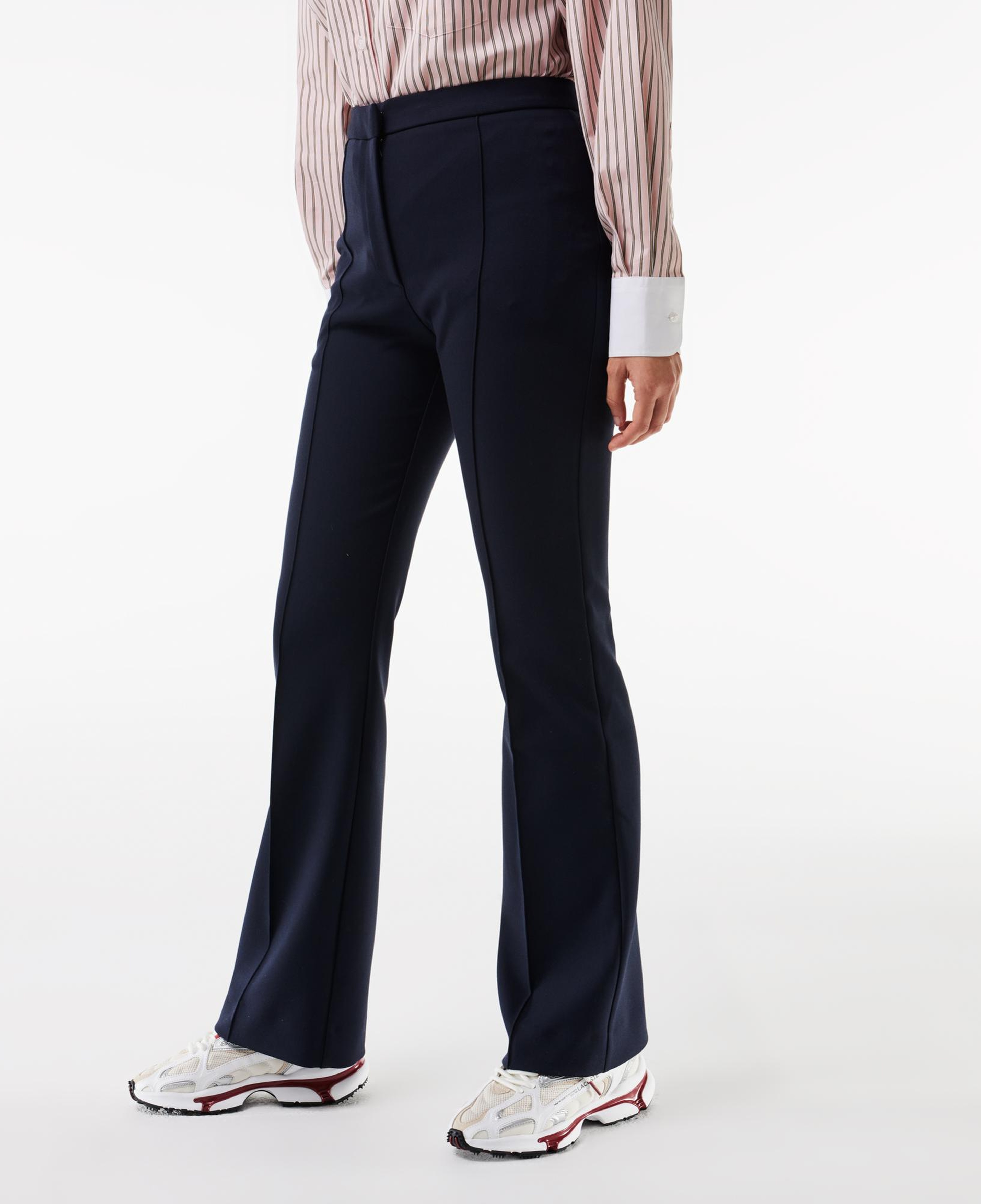 Kadın Flare Fit Lacivert Pantolon