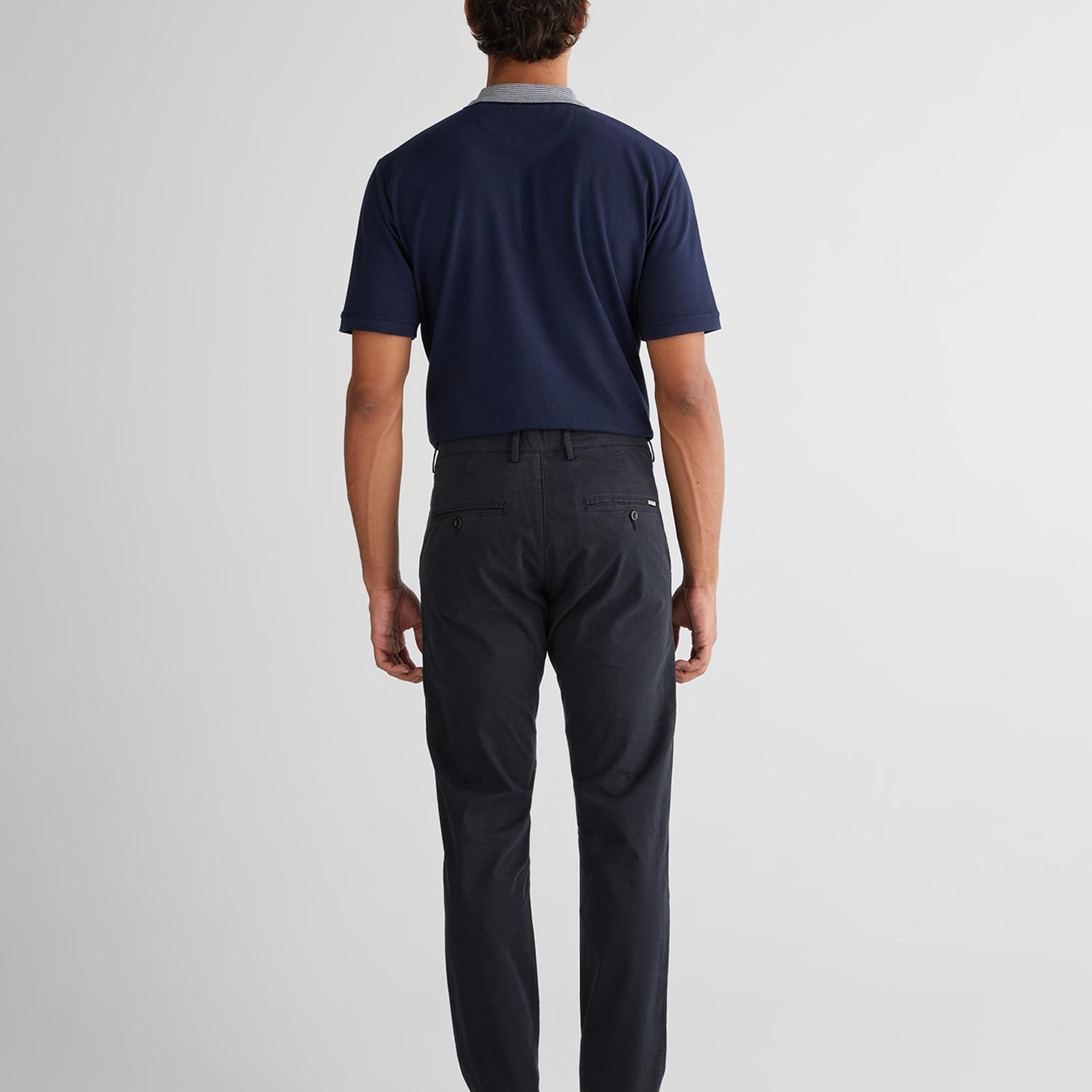 GANT Erkek Siyah Slim Fit Pantolon