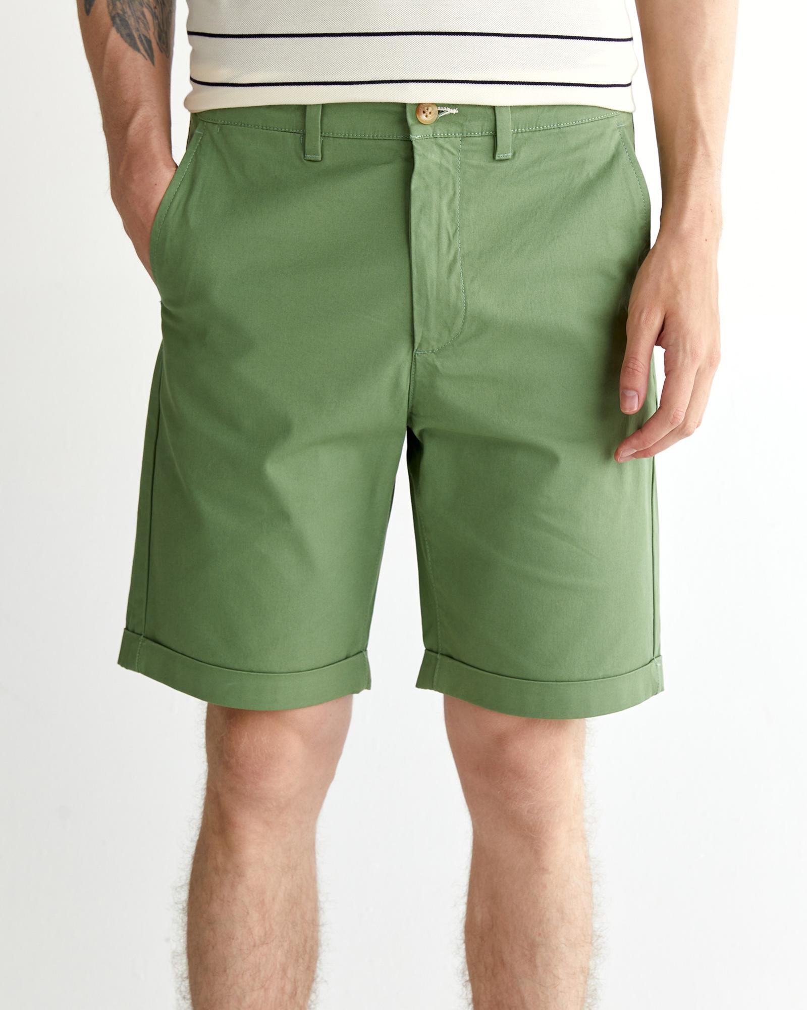 GANT Erkek Yeşil Slim Fit Şort