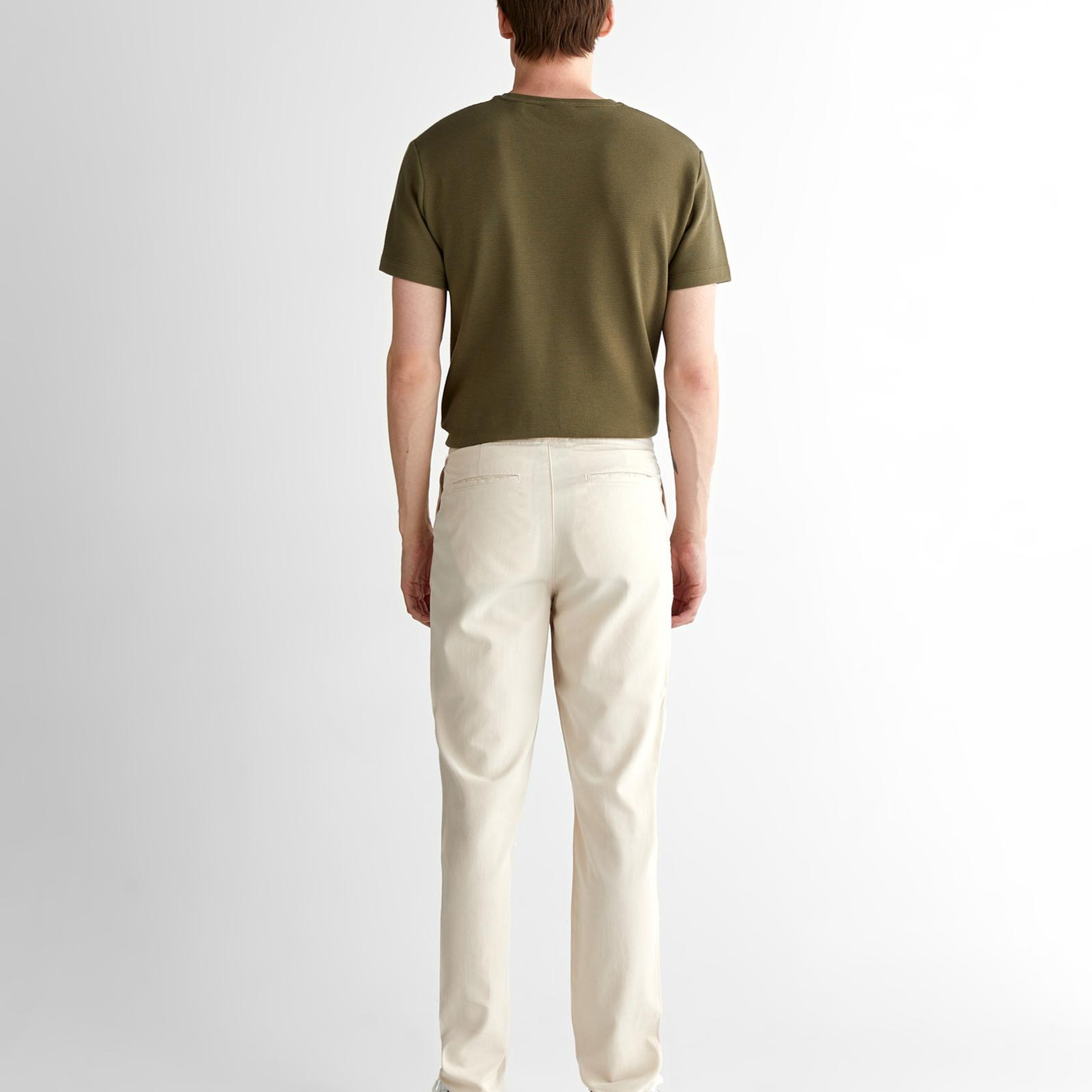 GANT Erkek Krem Jogger Fit Pantolon