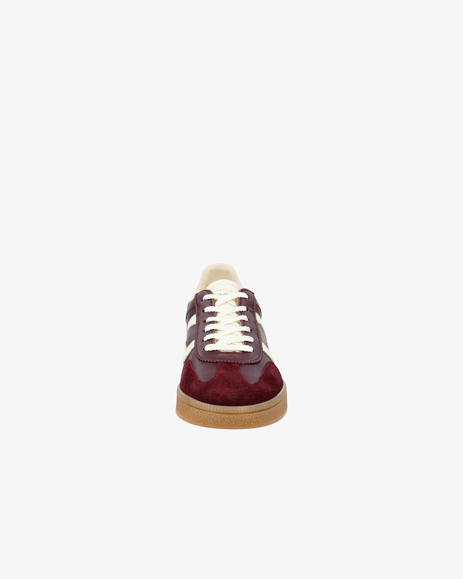GANT Kadın Bordo Deri Cuzima Sneaker