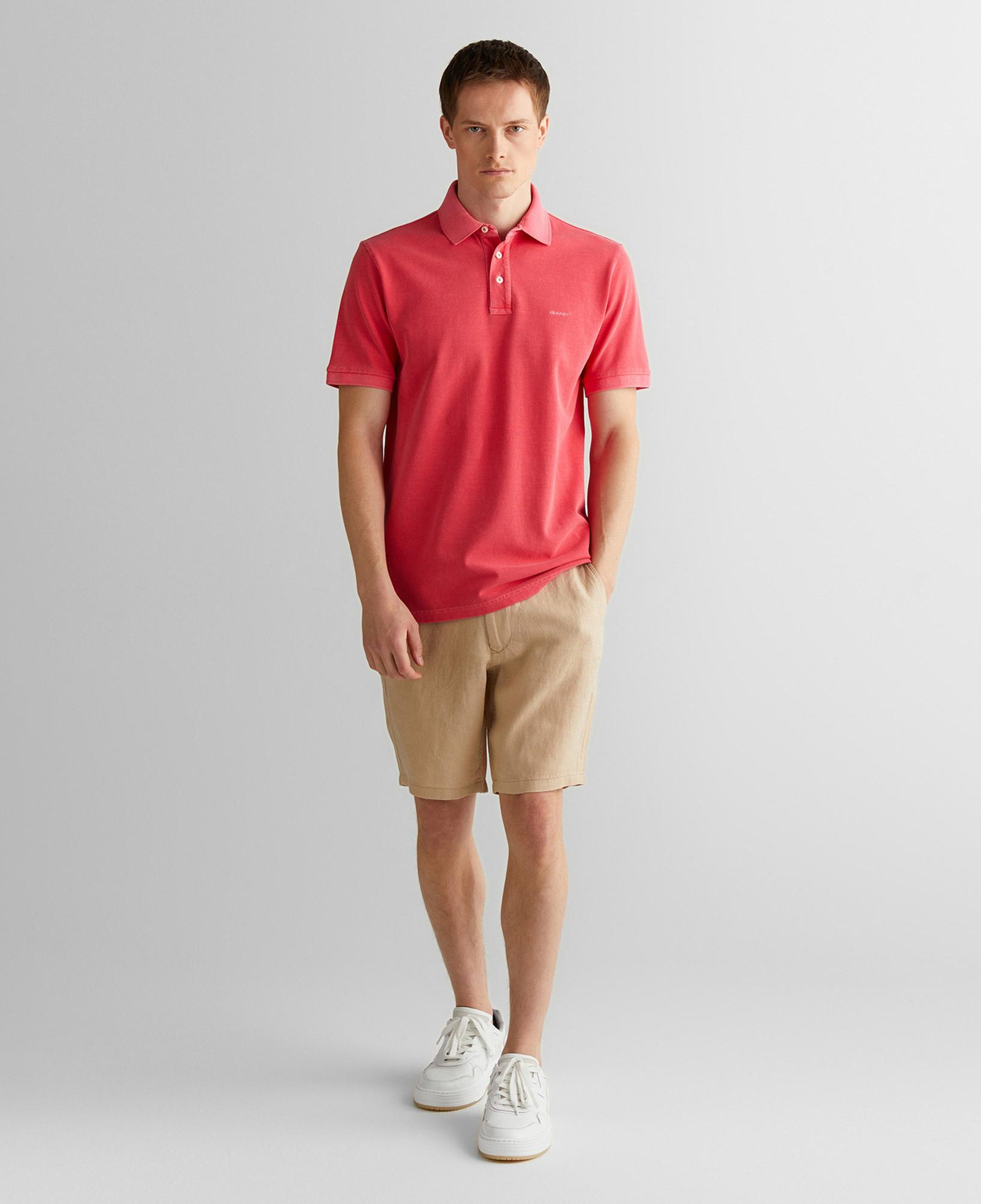Gant Erkek Kırmızı Regular Fit Polo