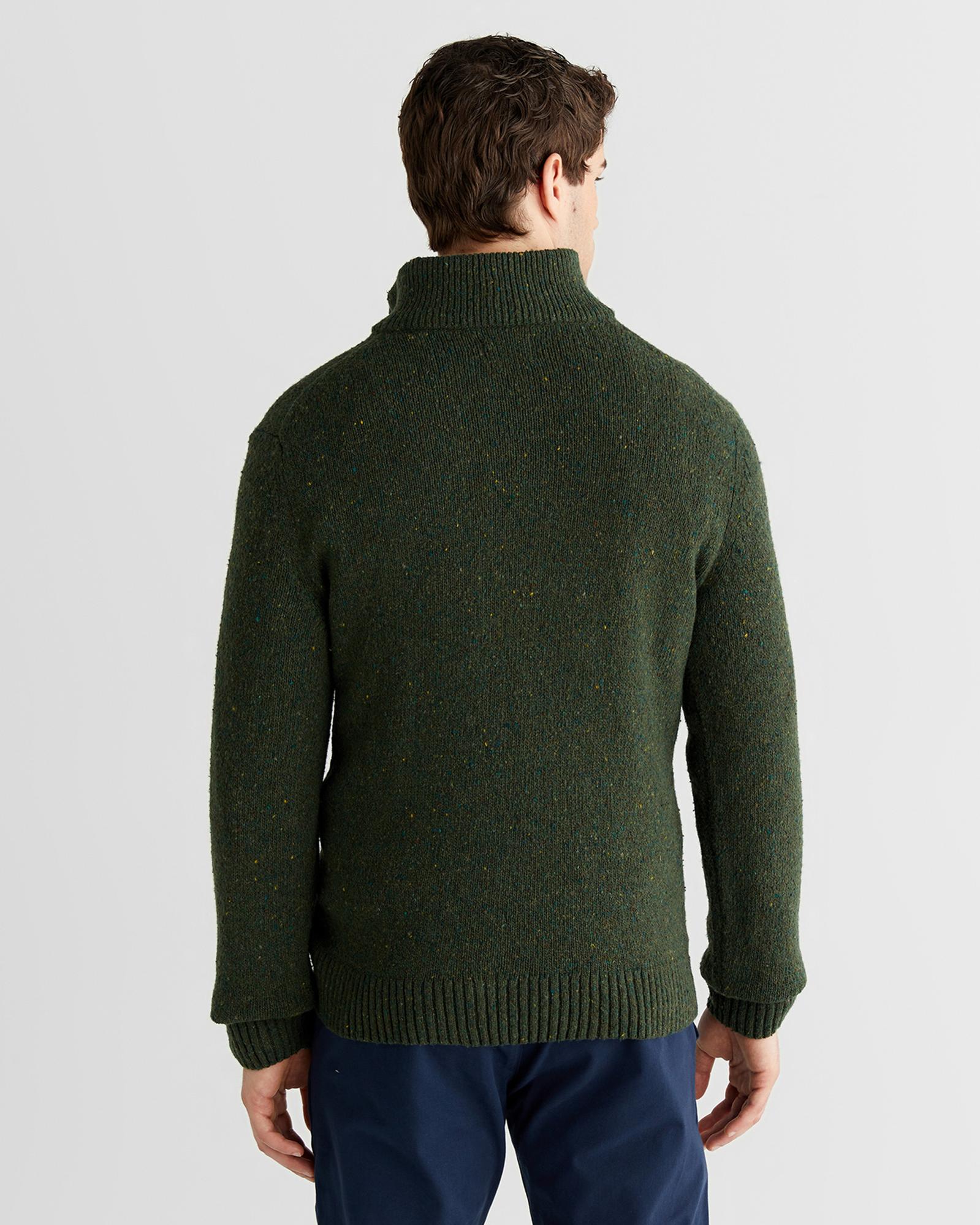 GANT Erkek Haki Regular Fit Düğmeli Triko