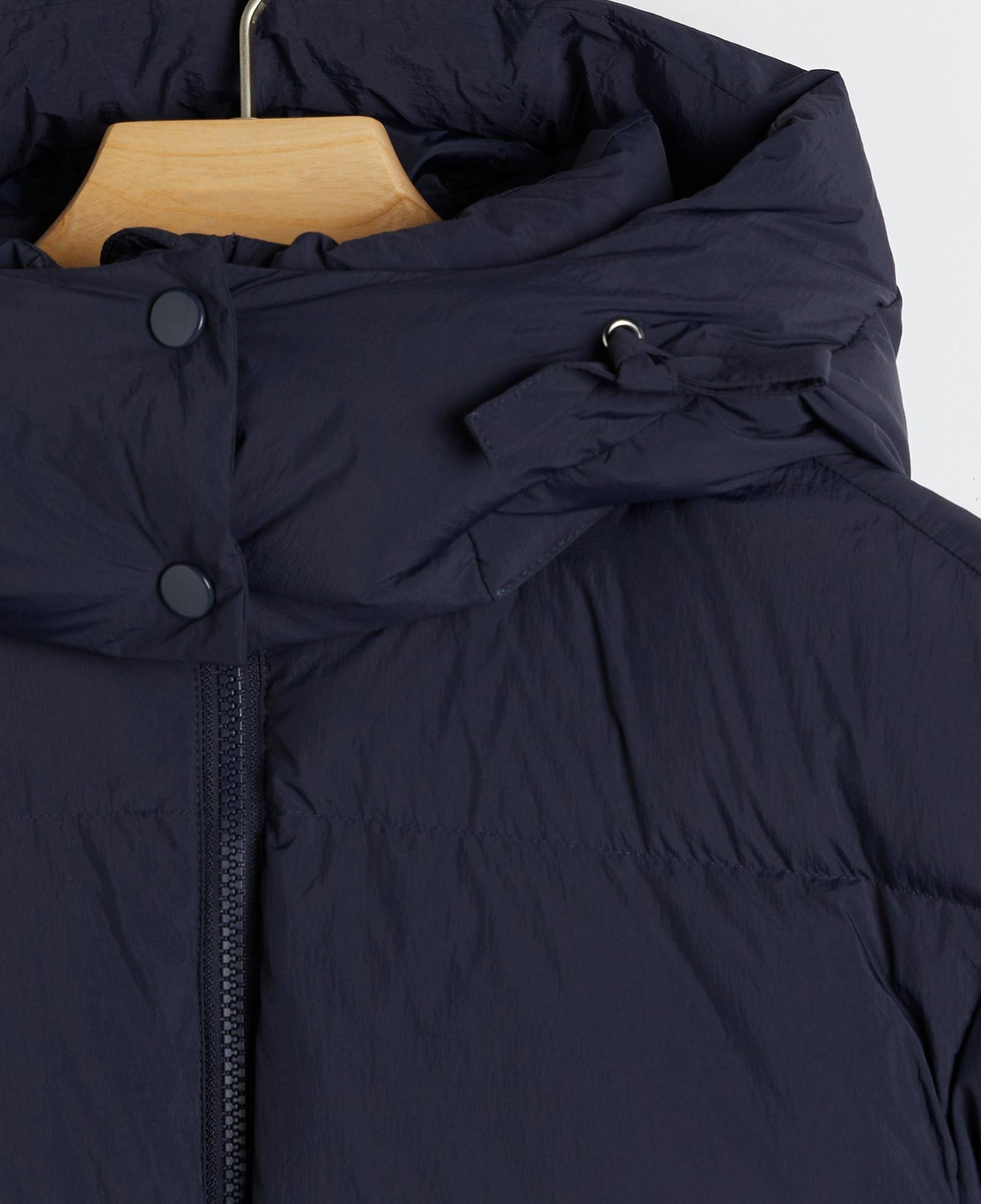 GANT Kadın Lacivert Kapüşonlu Kapitone Mont