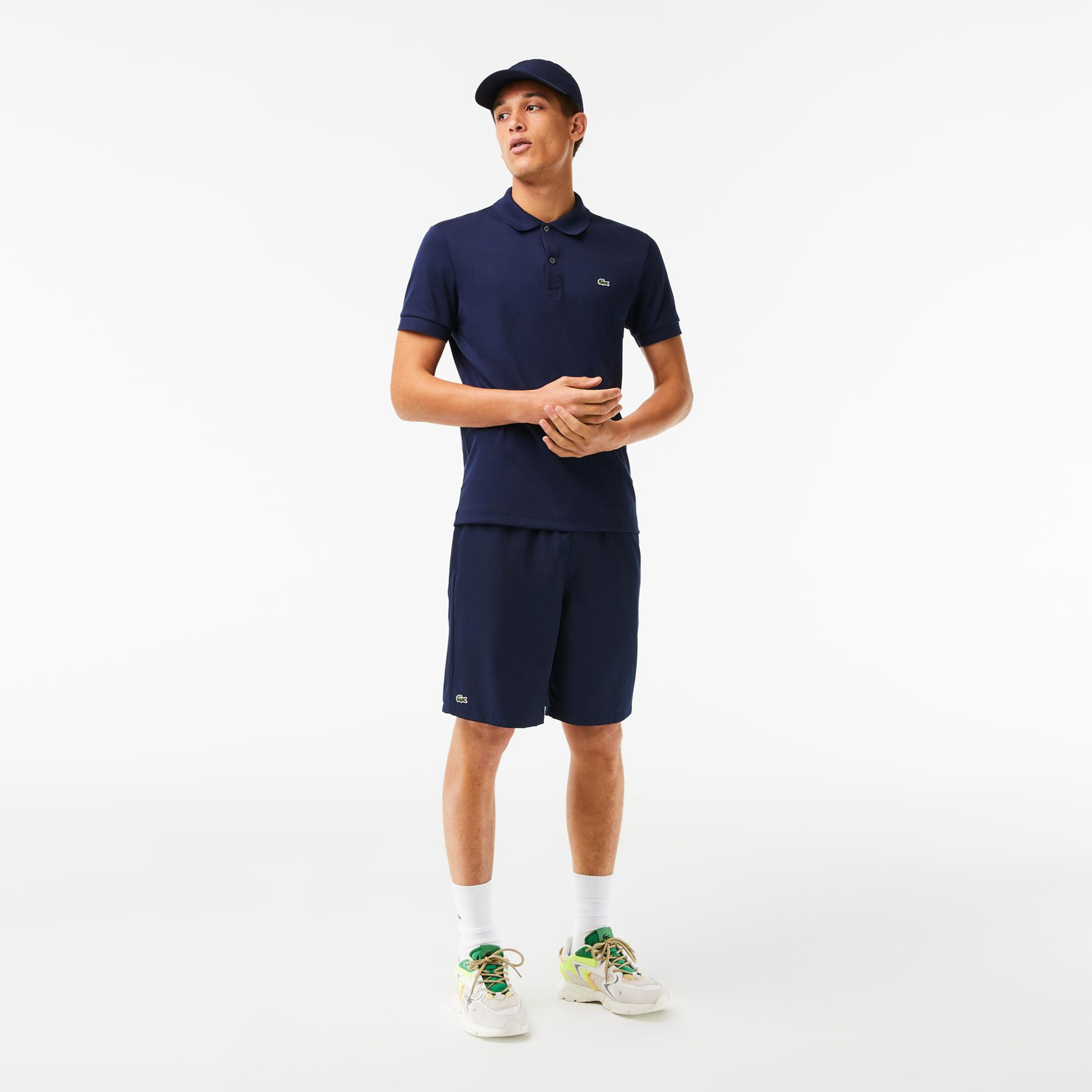 Erkek Classic Fit Lacivert Şort