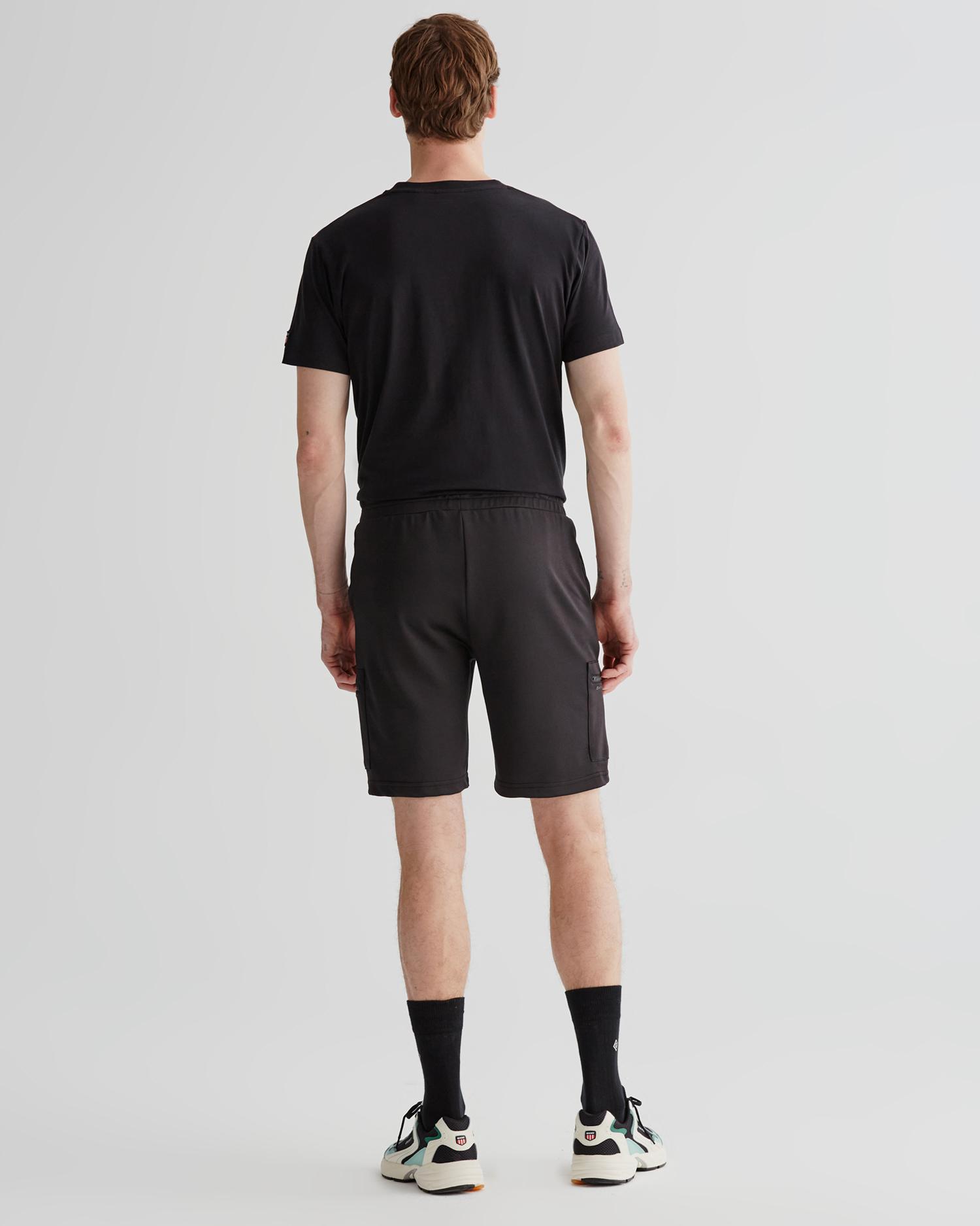 GANT Erkek Siyah Regular Fit Şort