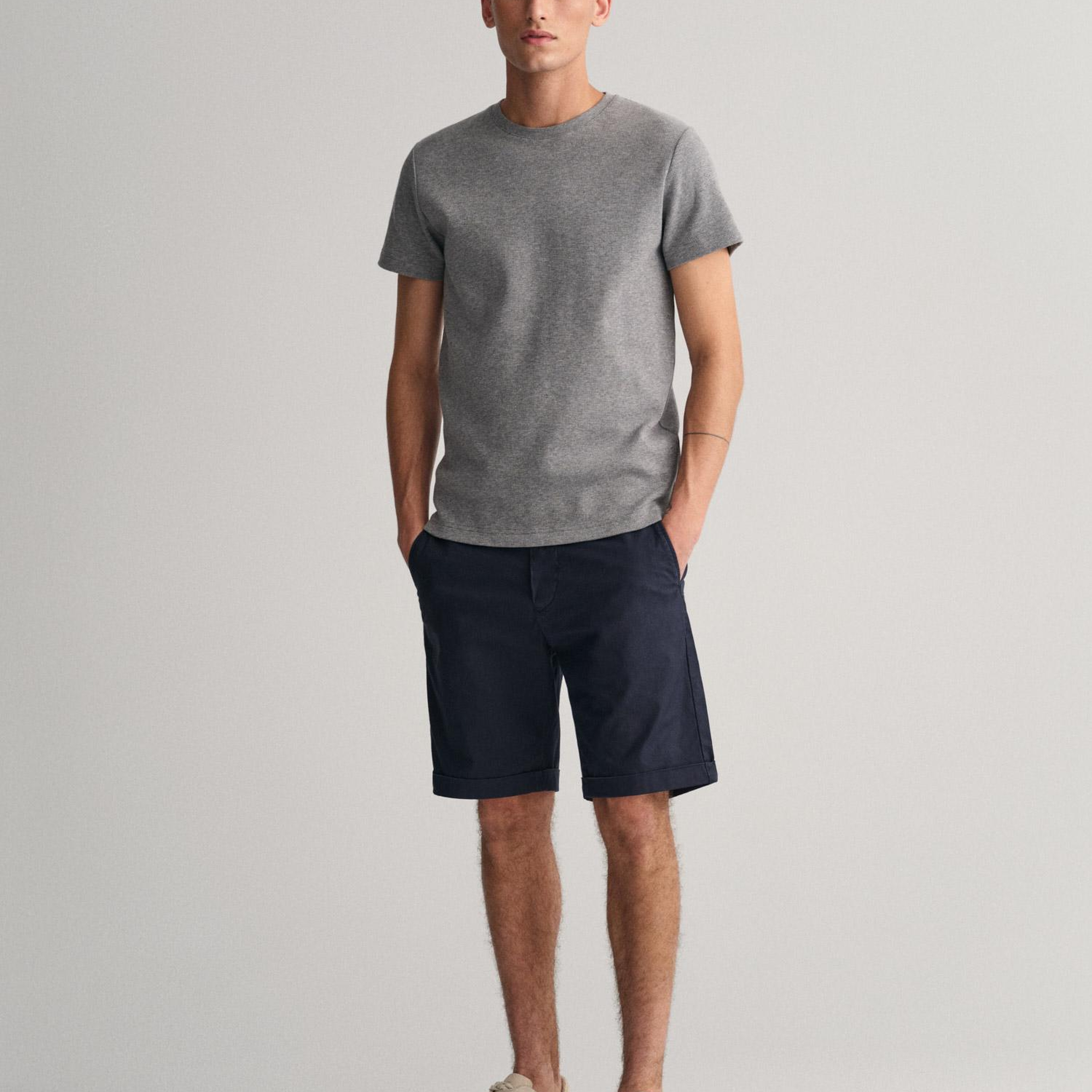 GANT Erkek Lacivert Regular Fit Şort