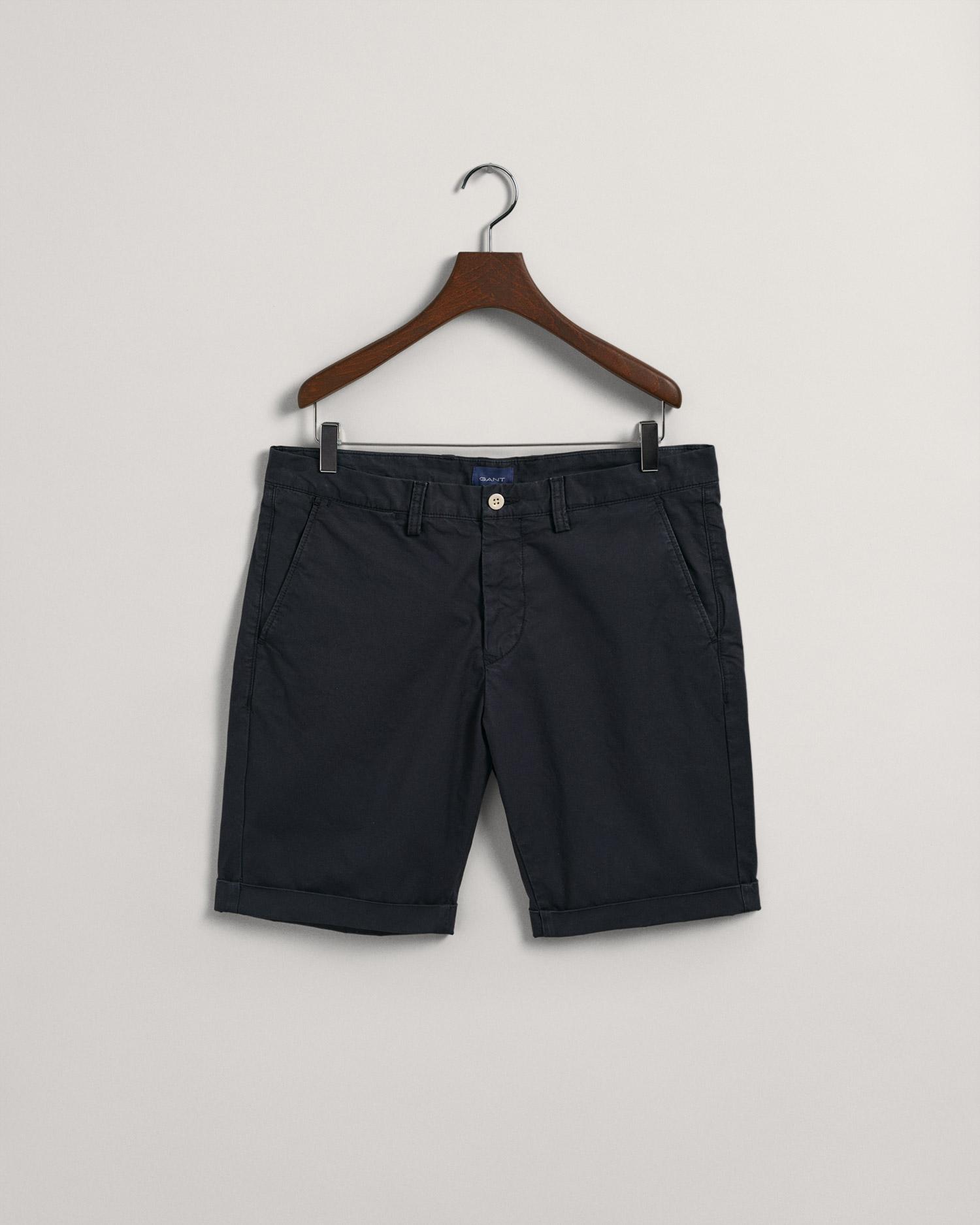 GANT Erkek Lacivert Regular Fit Şort