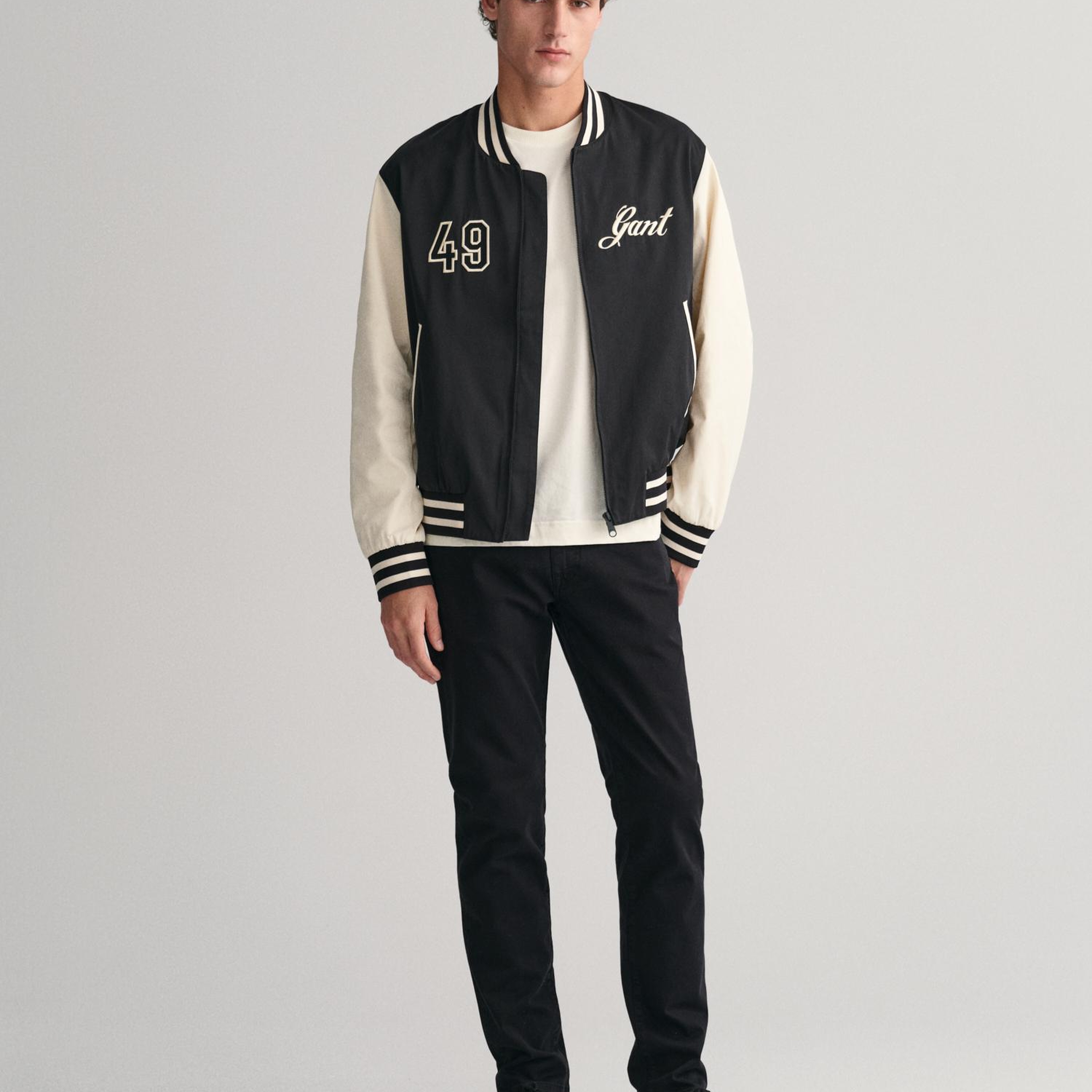 GANT Erkek Siyah Slim Fit Jean