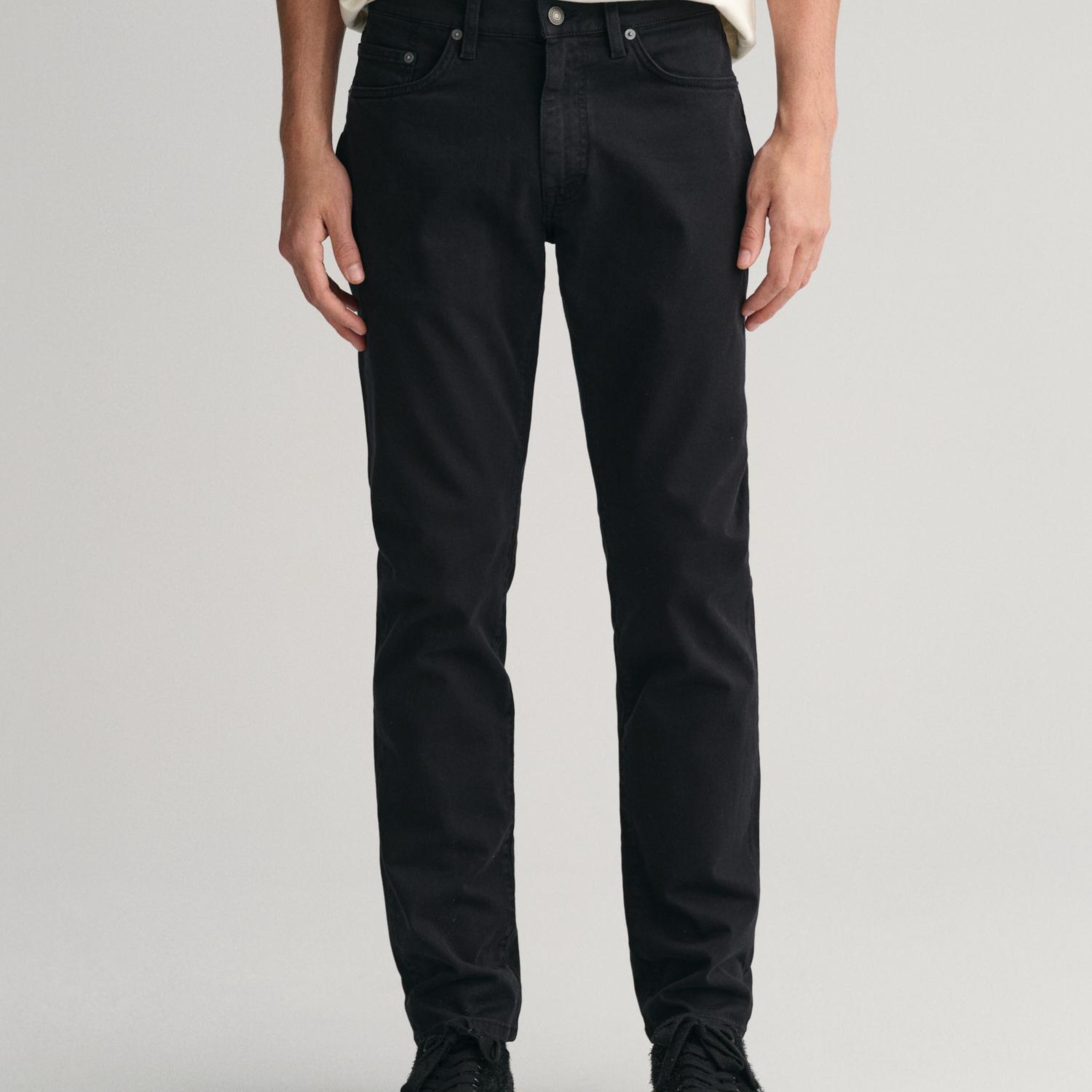GANT Erkek Siyah Slim Fit Jean