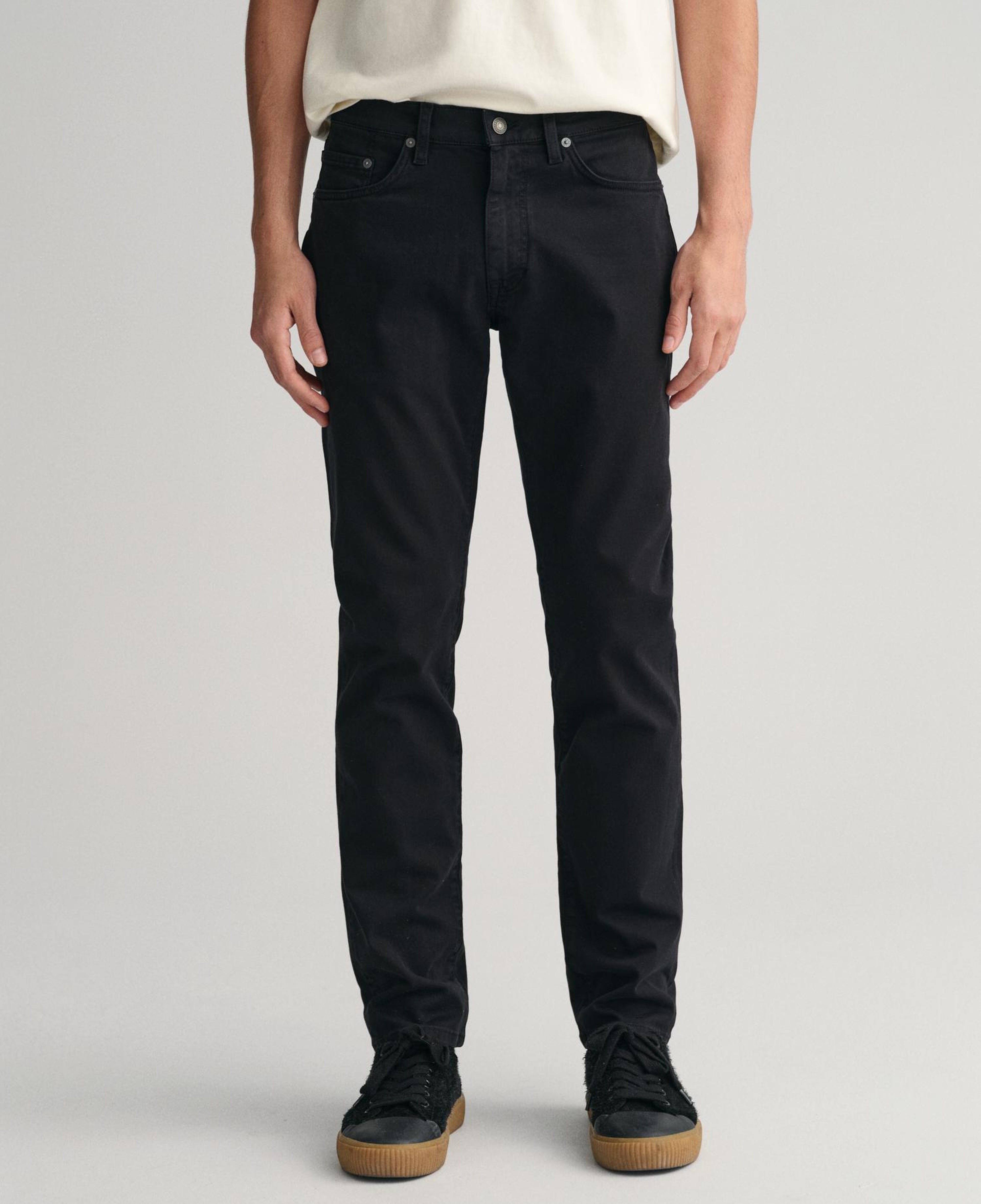 GANT Erkek Siyah Slim Fit Jean