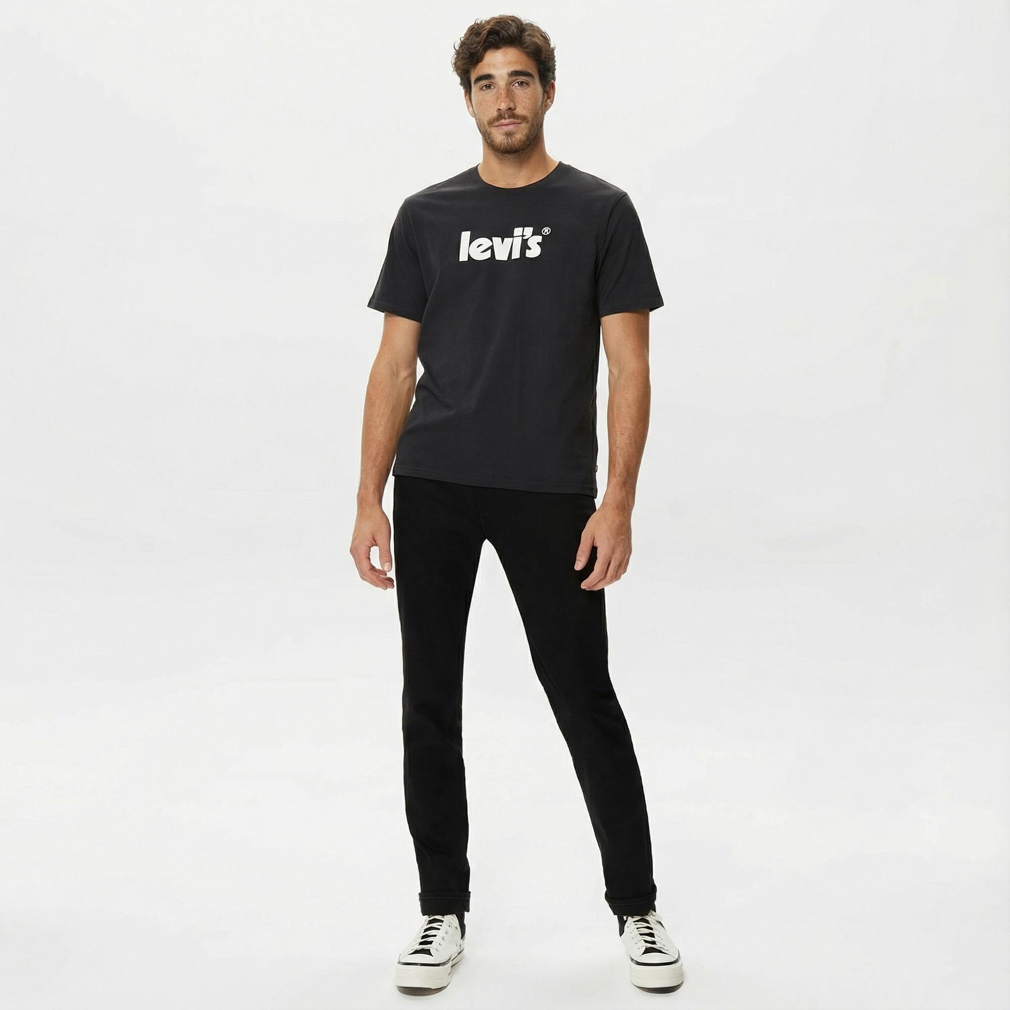 Levi's Relaxed Fit Erkek Siyah T-Shirt