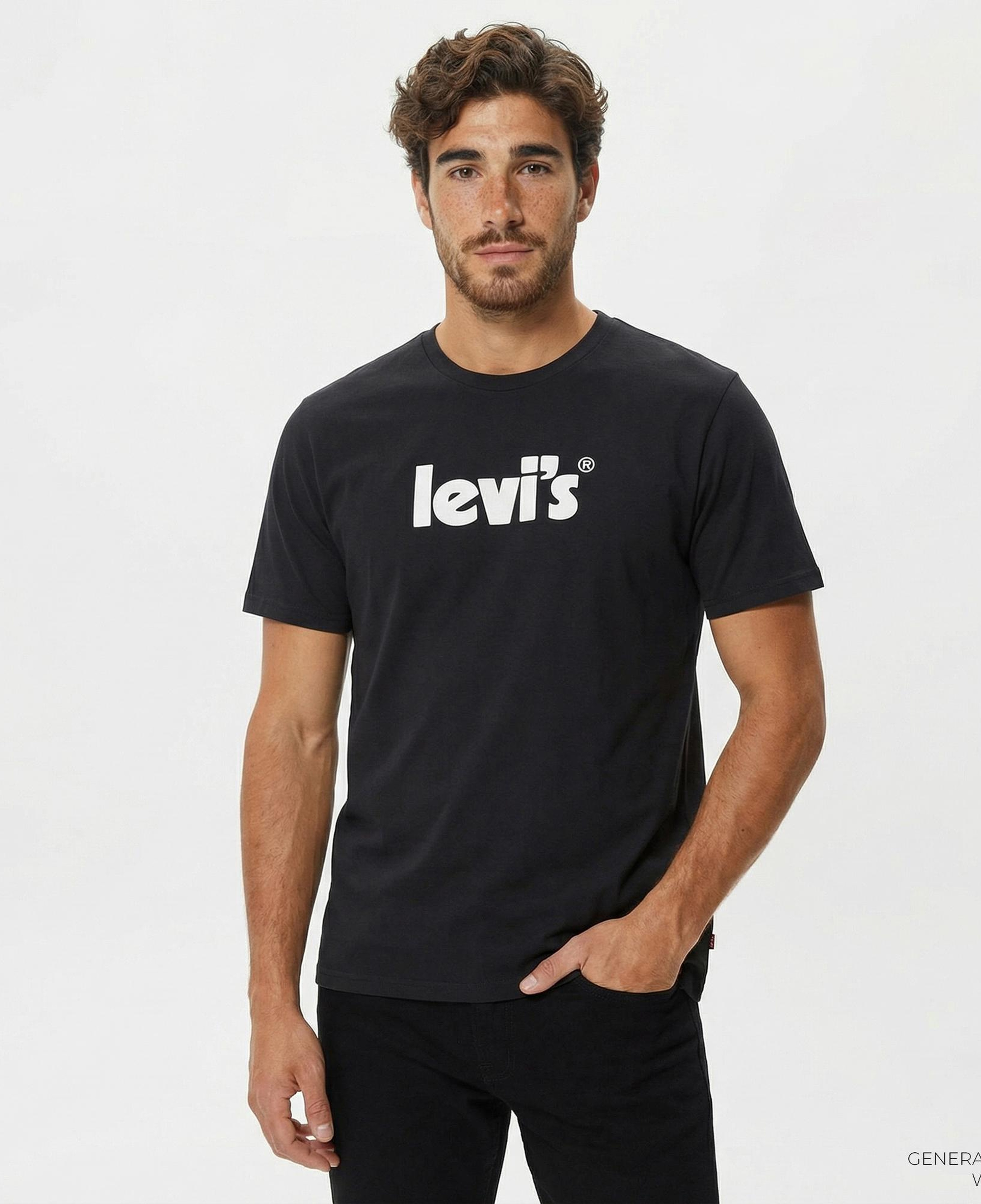 Levi's Relaxed Fit Erkek Siyah T-Shirt