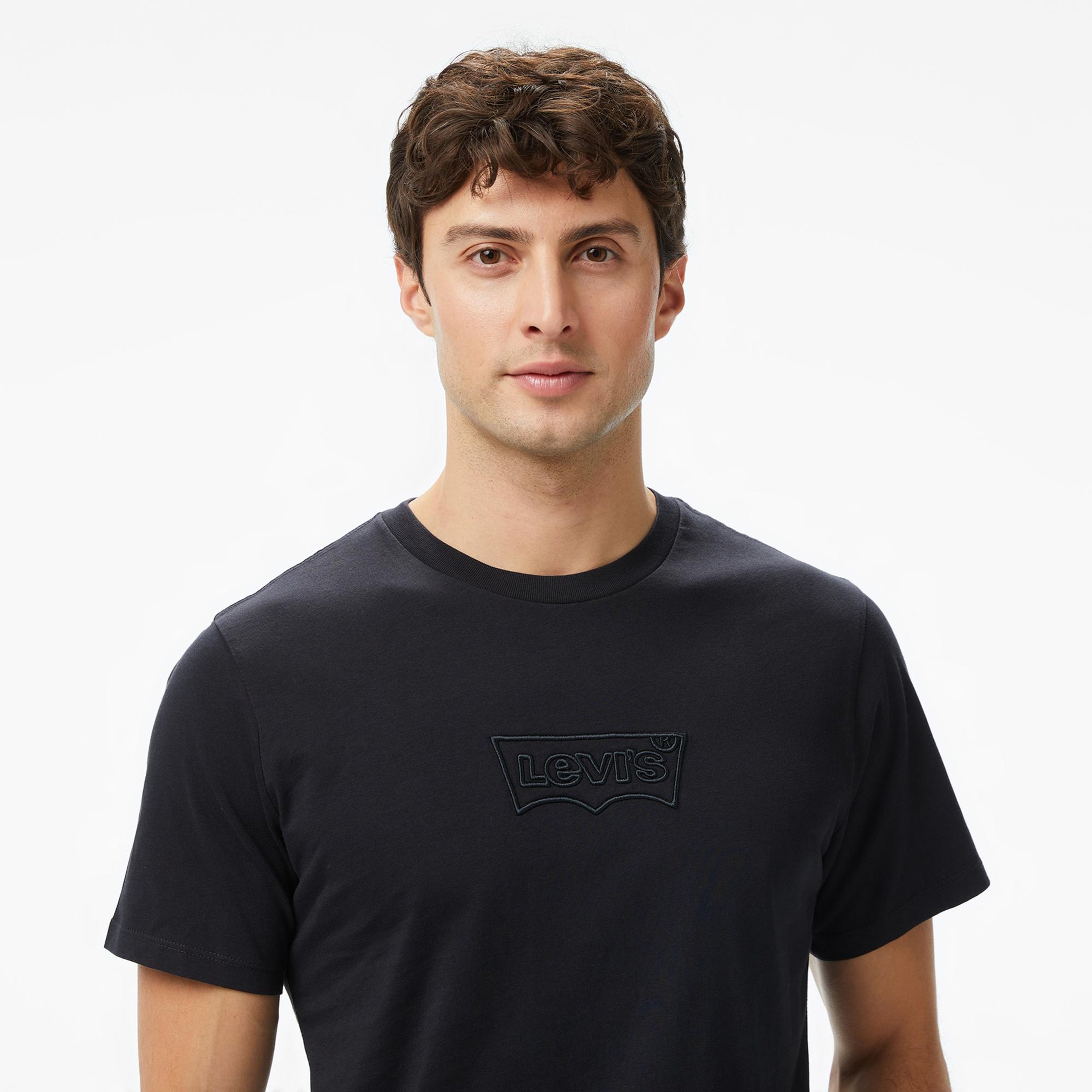 Levi's Graphic Crewneck Erkek Siyah T-Shirt