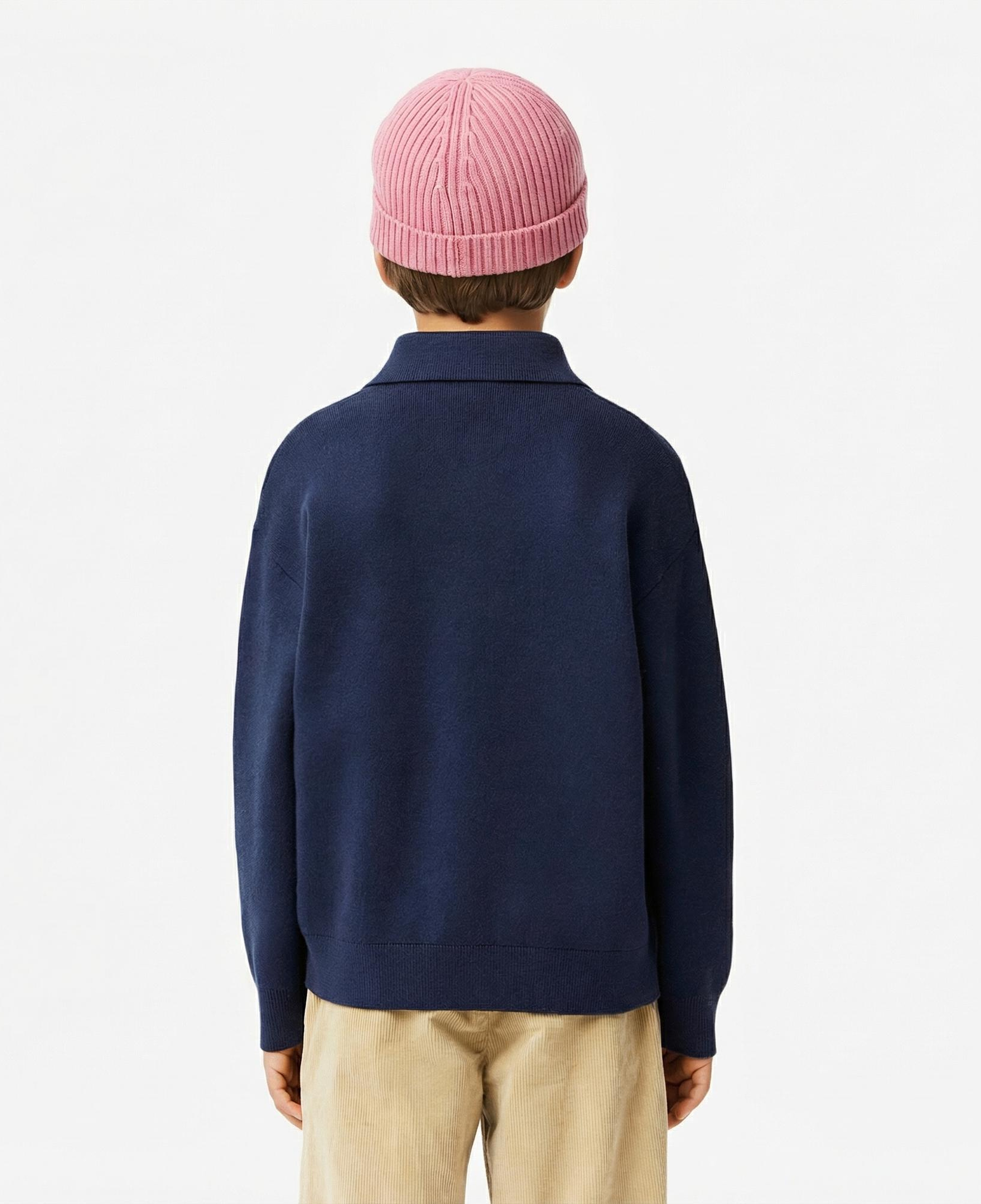 Lacoste Çocuk Lacivert Kazak