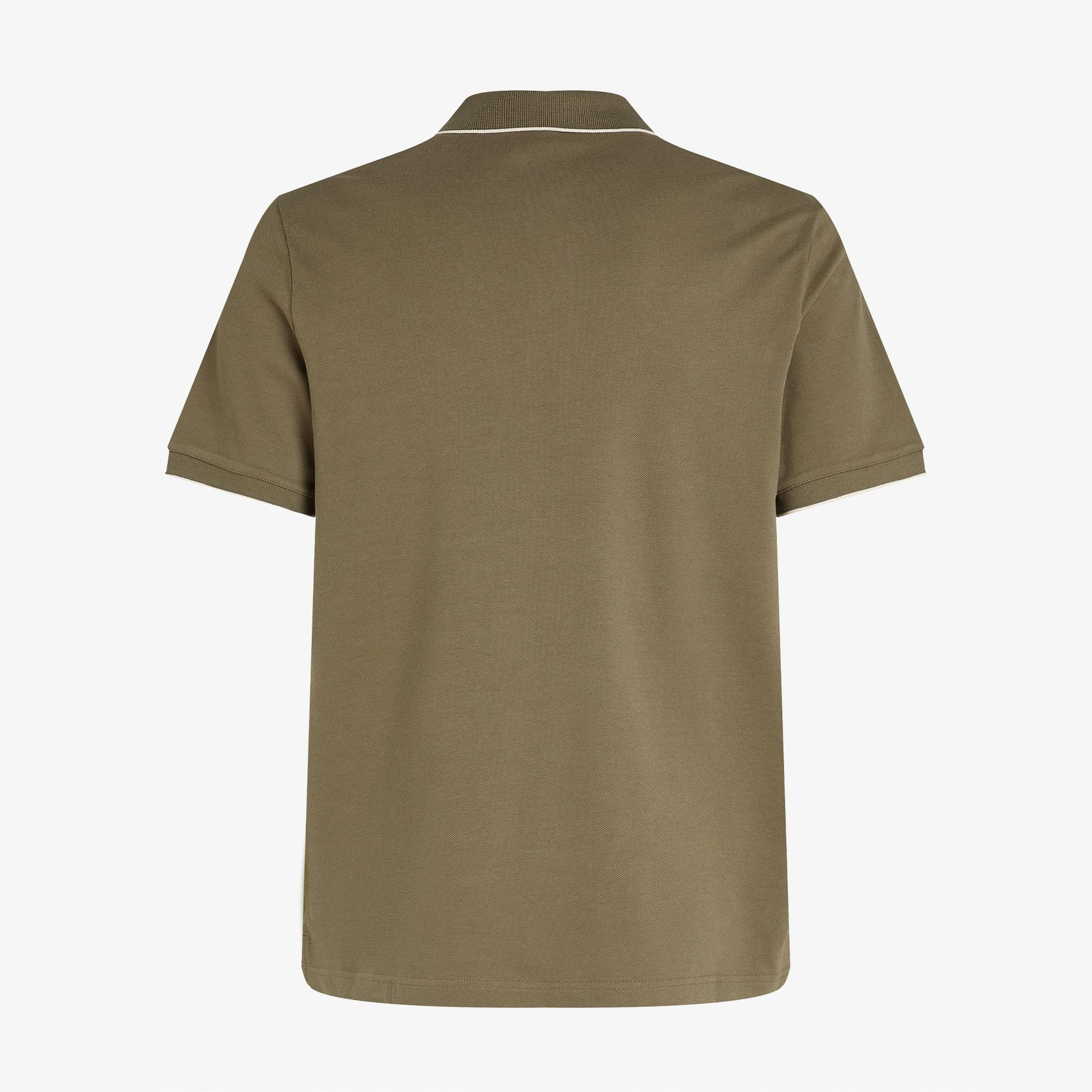 Calvin Klein Erkek Haki Polo