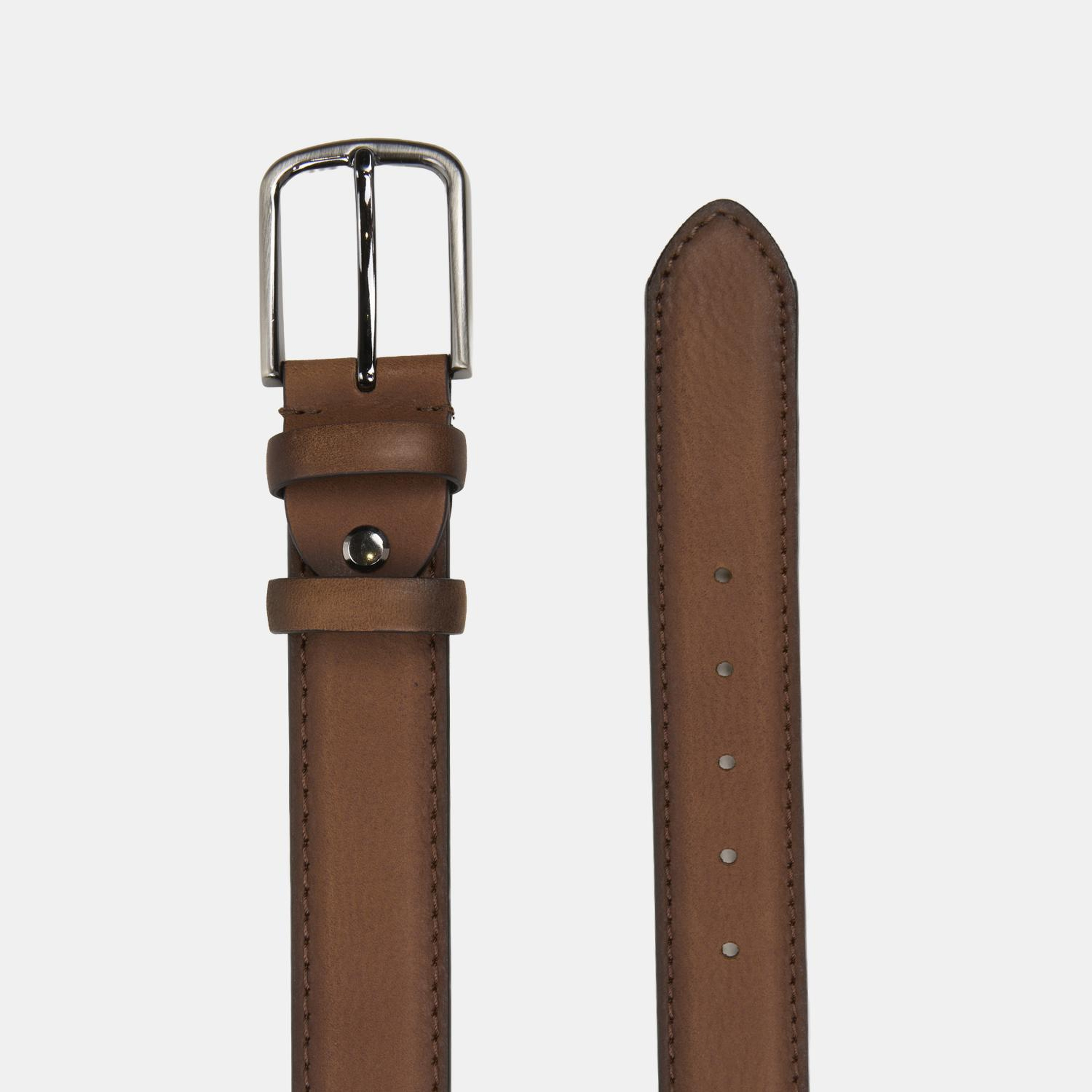 Erkek Taba Spor Deri Kemer