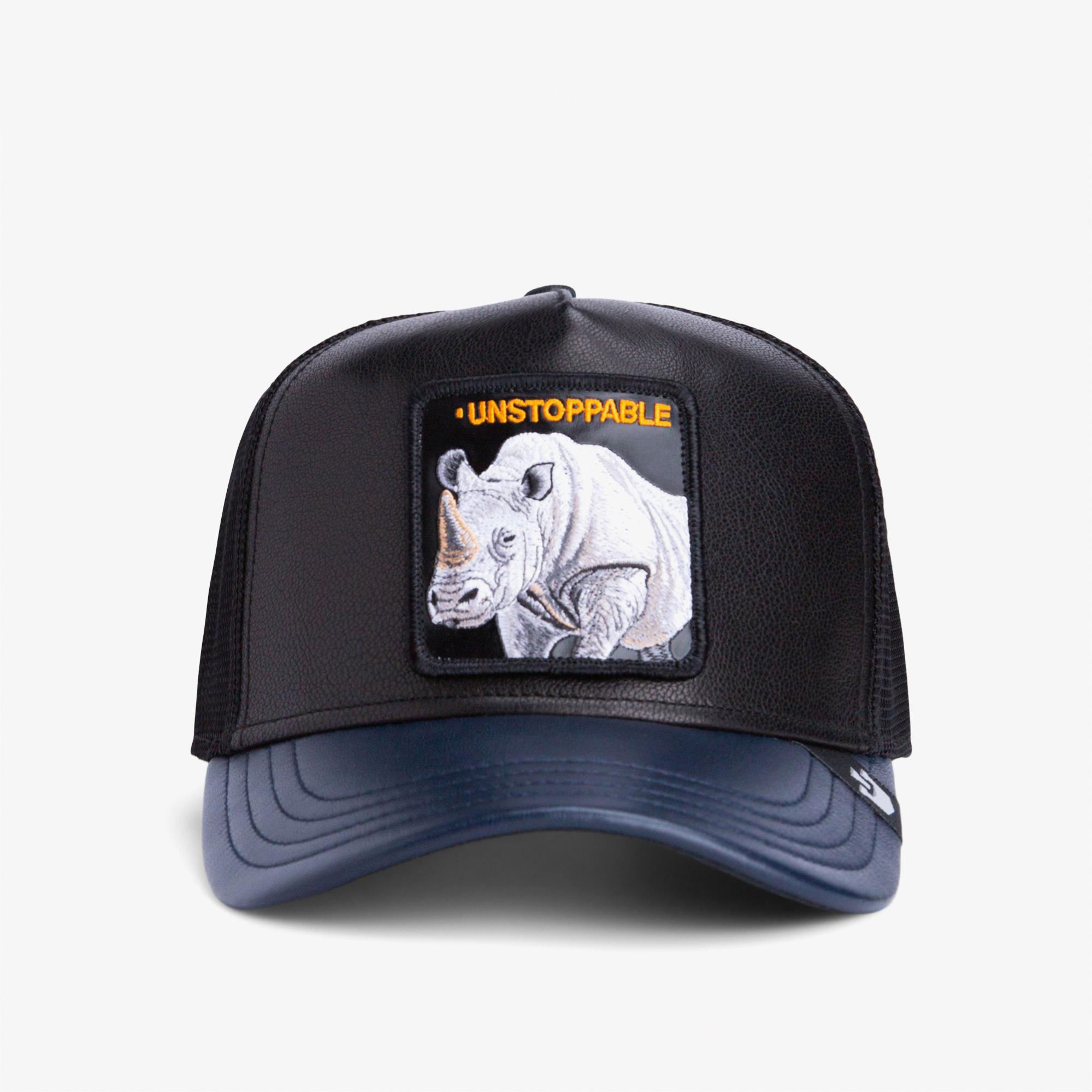 Goorin Bros Shleather Rhino Unisex Siyah Şapka