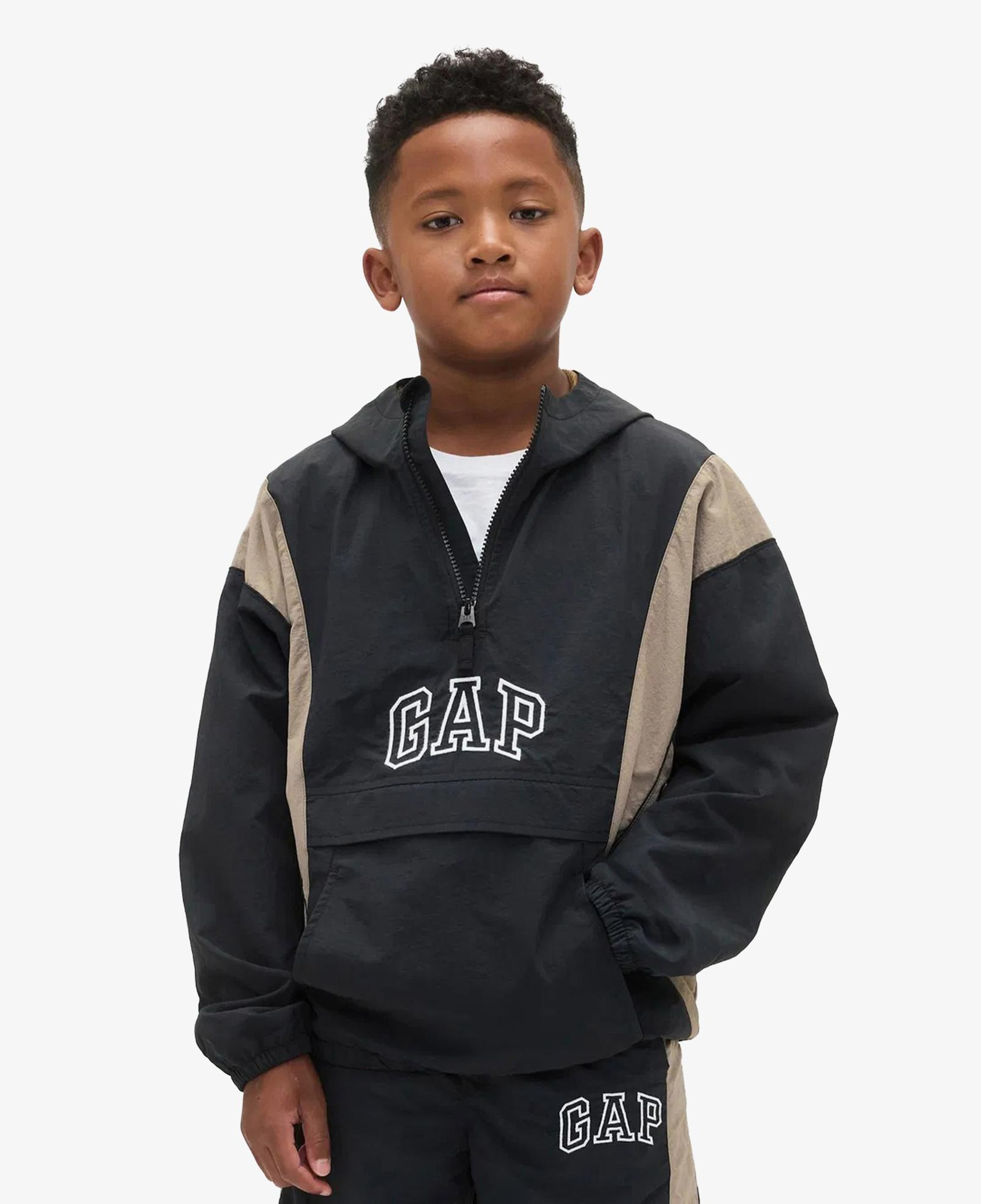 Gap %100 Geri Dönüştürülmüş Çocuk Siyah Ceket