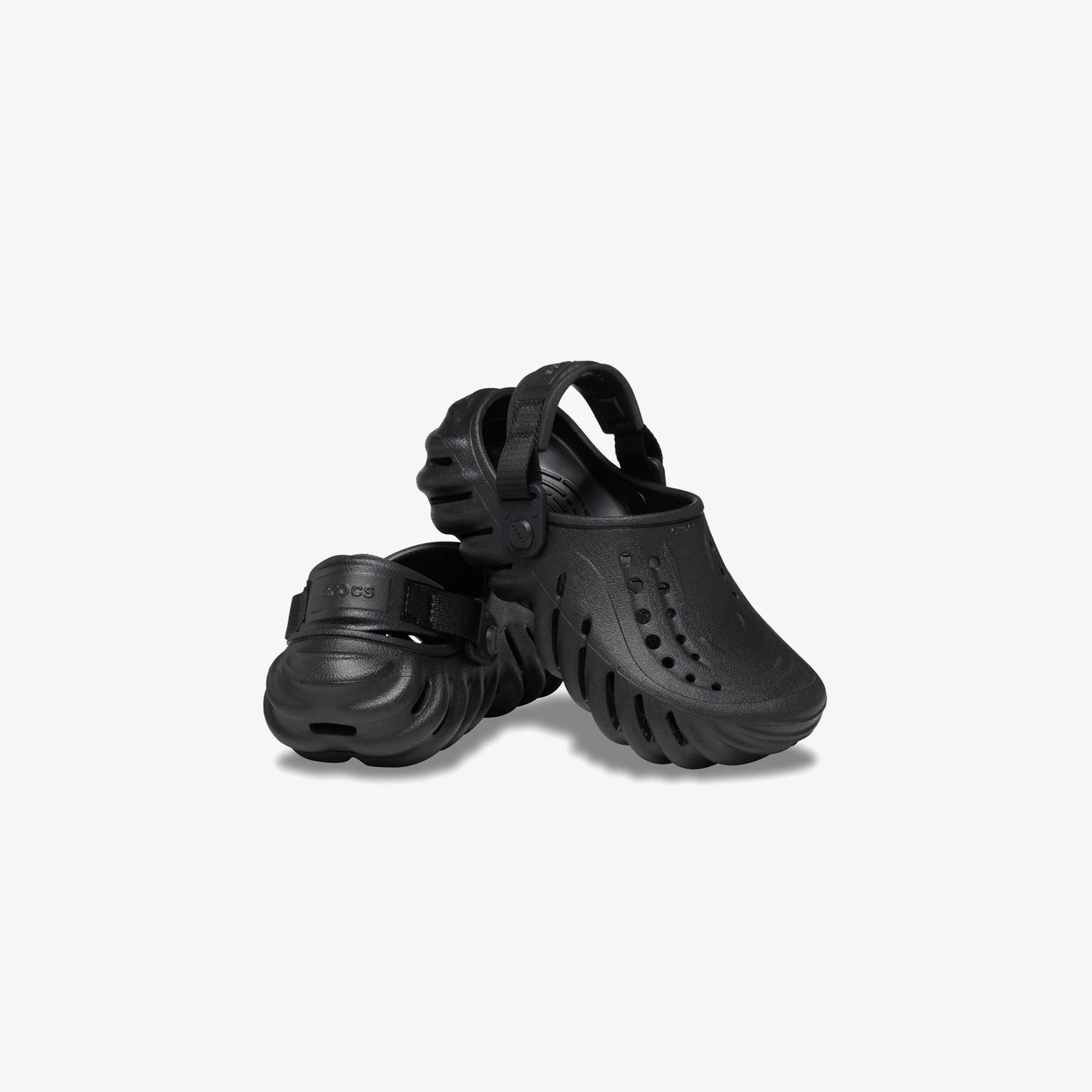 Crocs Echo Clog Çocuk Siyah Terlik
