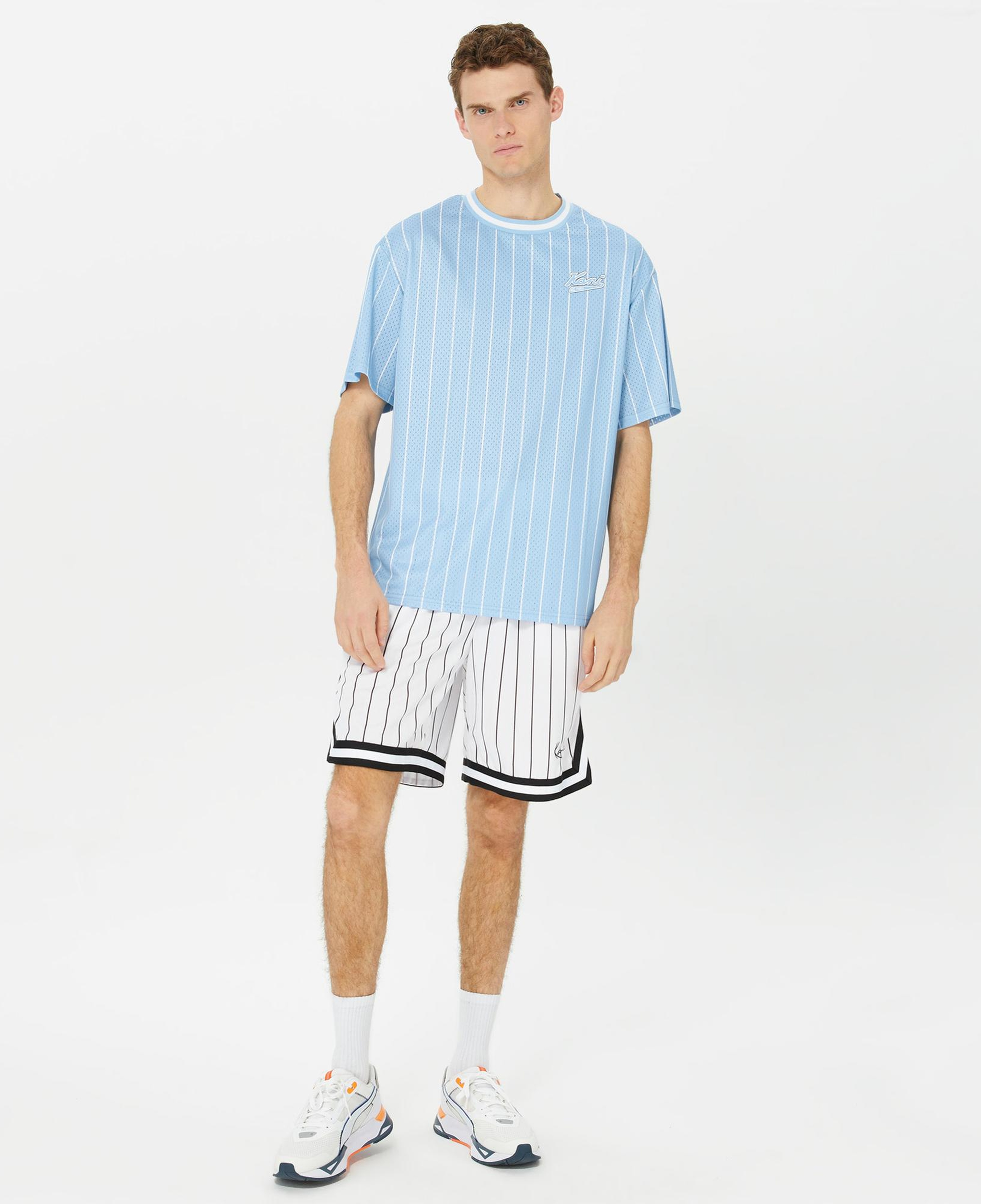 Karl Kani Small Signature Beyaz Erkek Şort