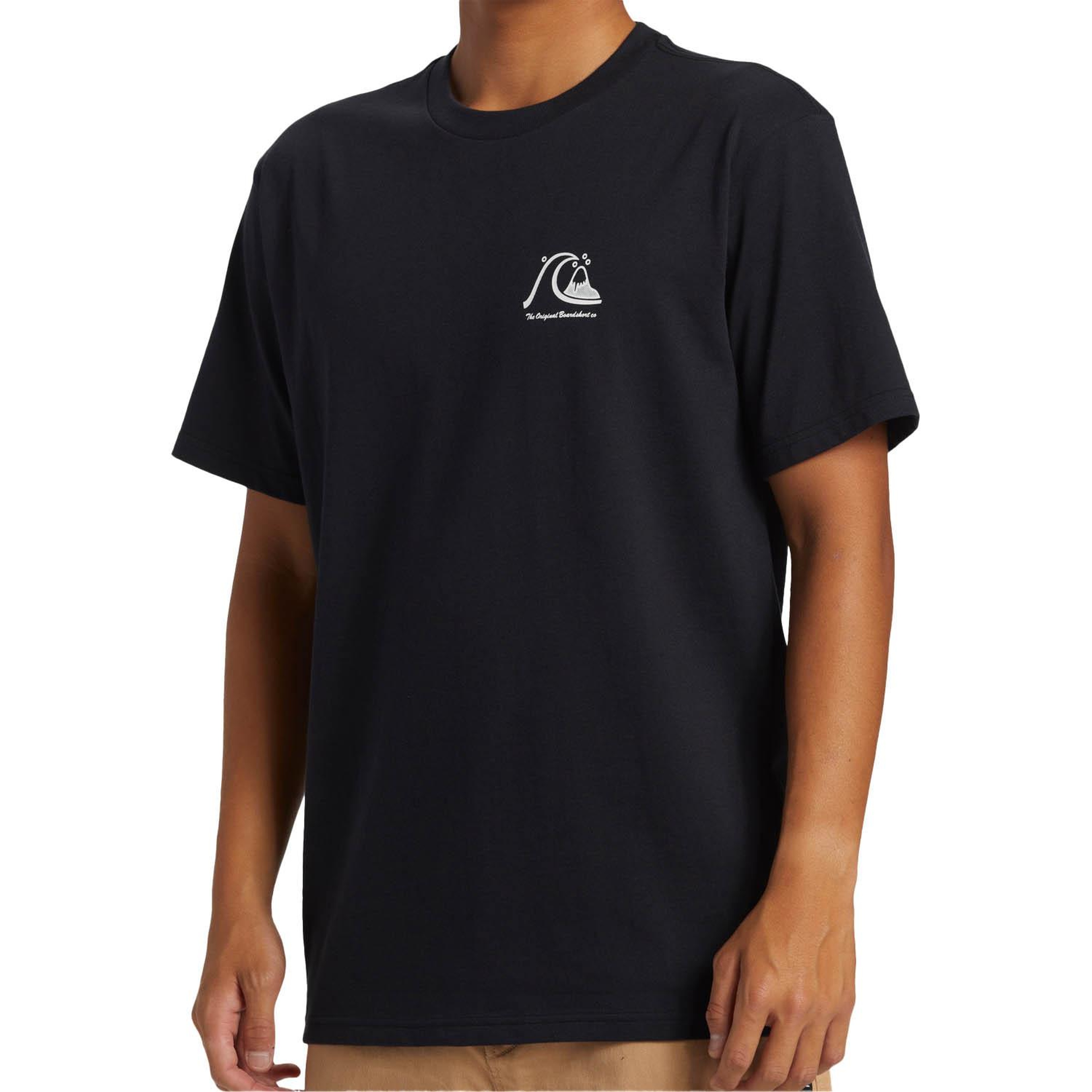 Quiksilver The Original Boardshort Mor Erkek Siyah Tişört