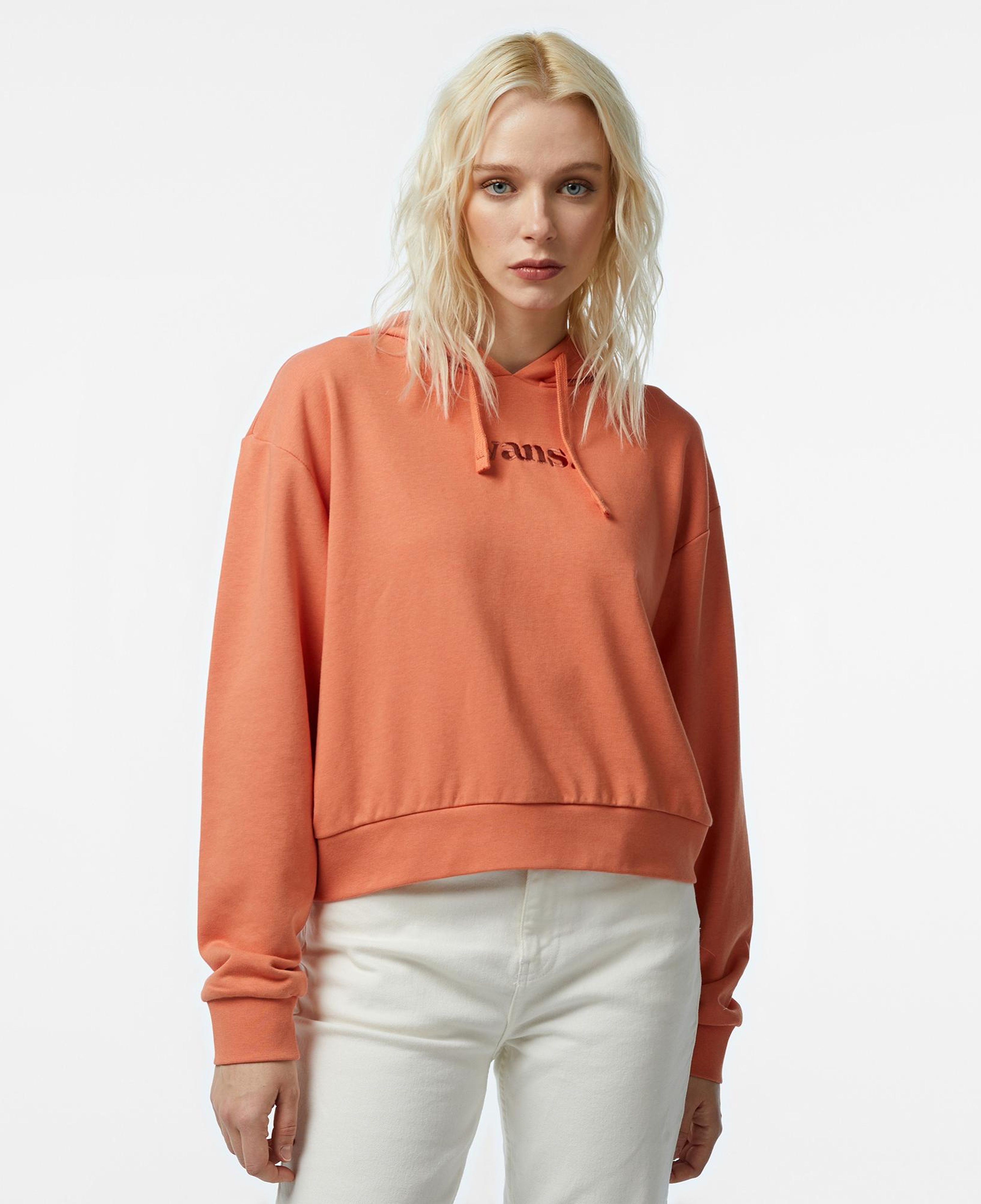 Vans Essential Fit Relaxed Pullover Kadın Turuncu Sweatshirt