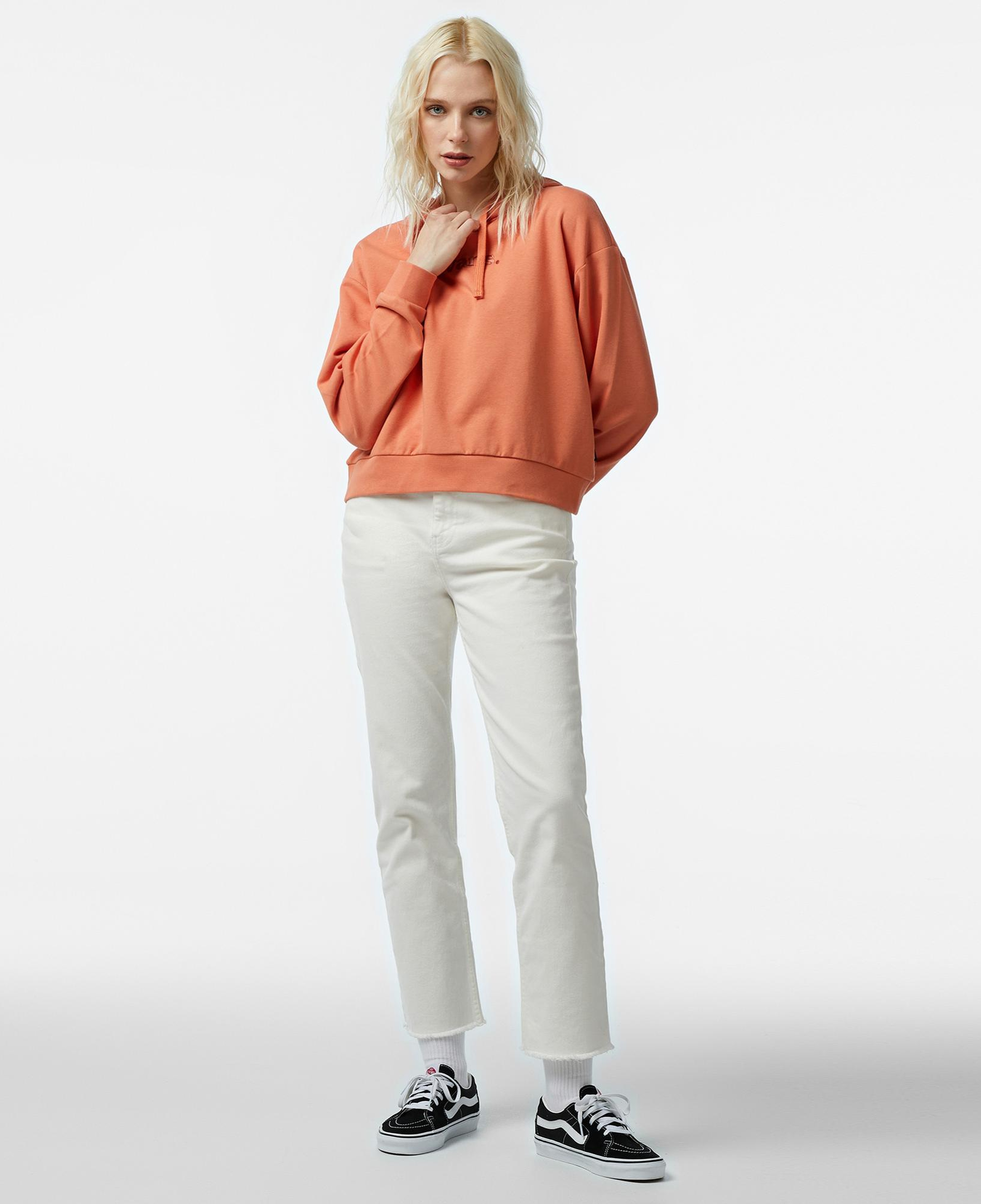 Vans Essential Fit Relaxed Pullover Kadın Turuncu Sweatshirt