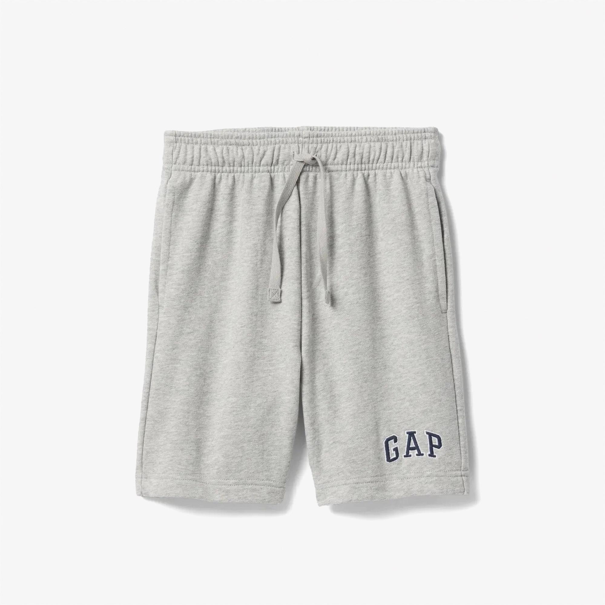 Gap Relaxed Fit French Terry Çocuk Gri Şort