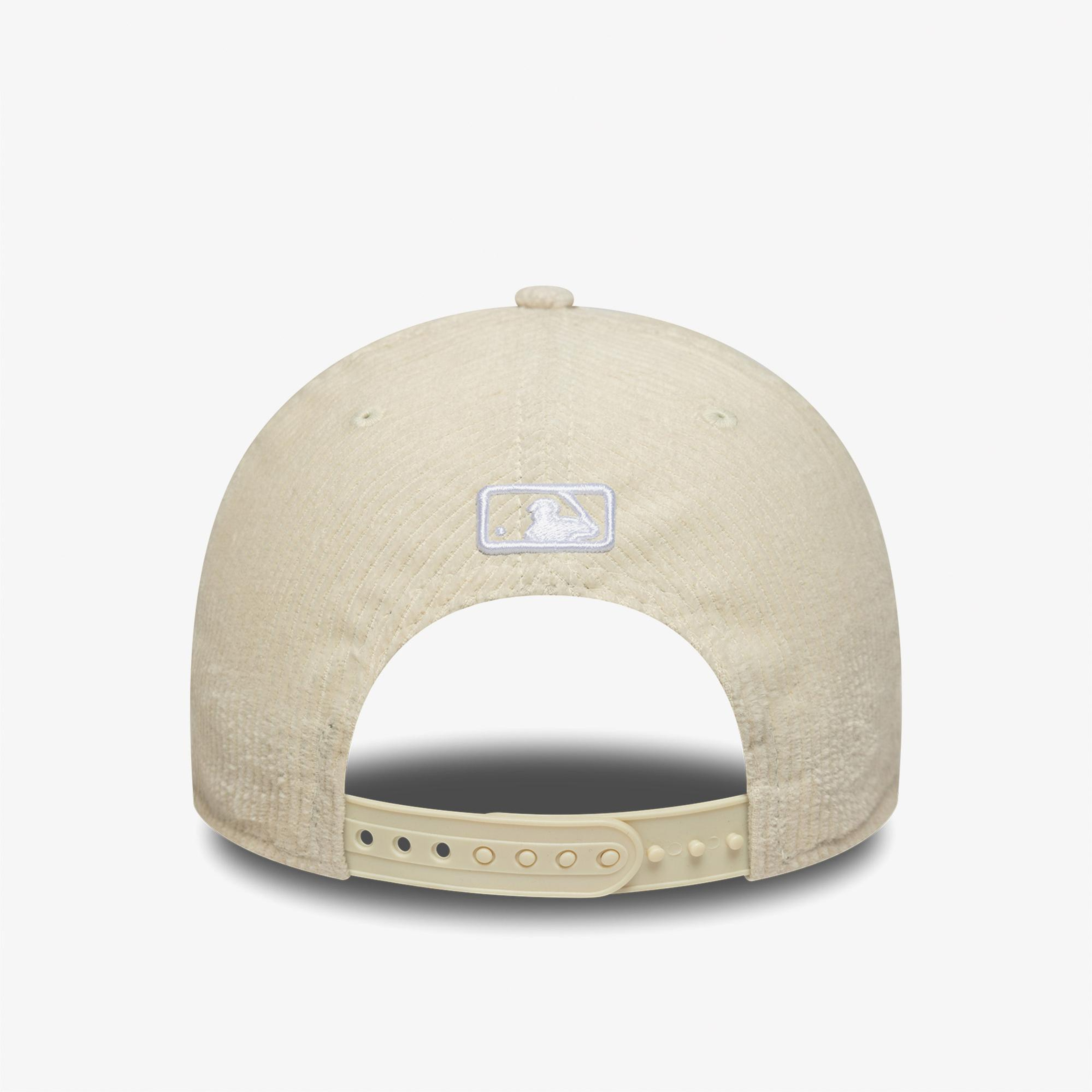 New Era LA Dodgers Cord 9Forty Unisex Bej Şapka