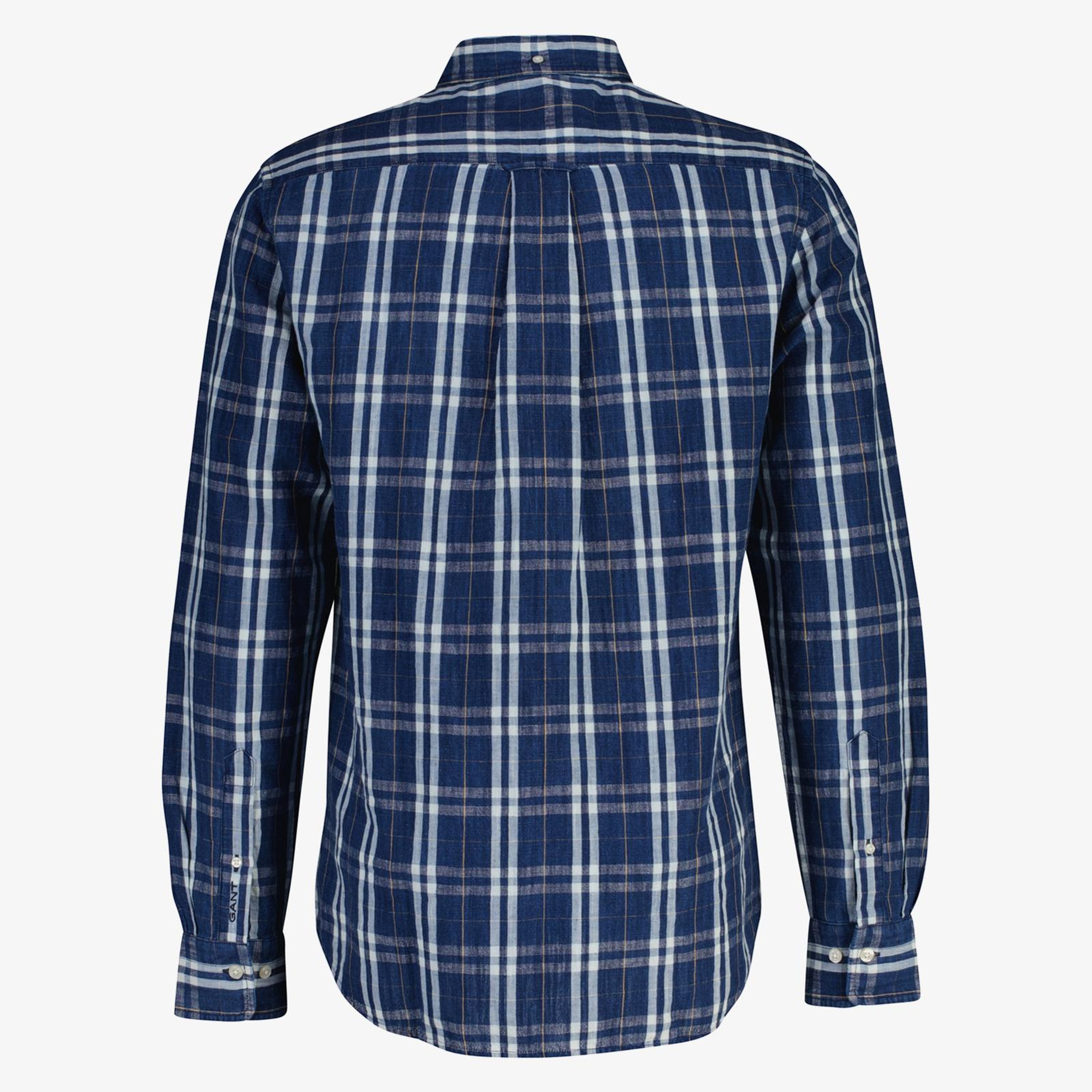 GANT Erkek Lacivert Regular Fit Kareli Gömlek