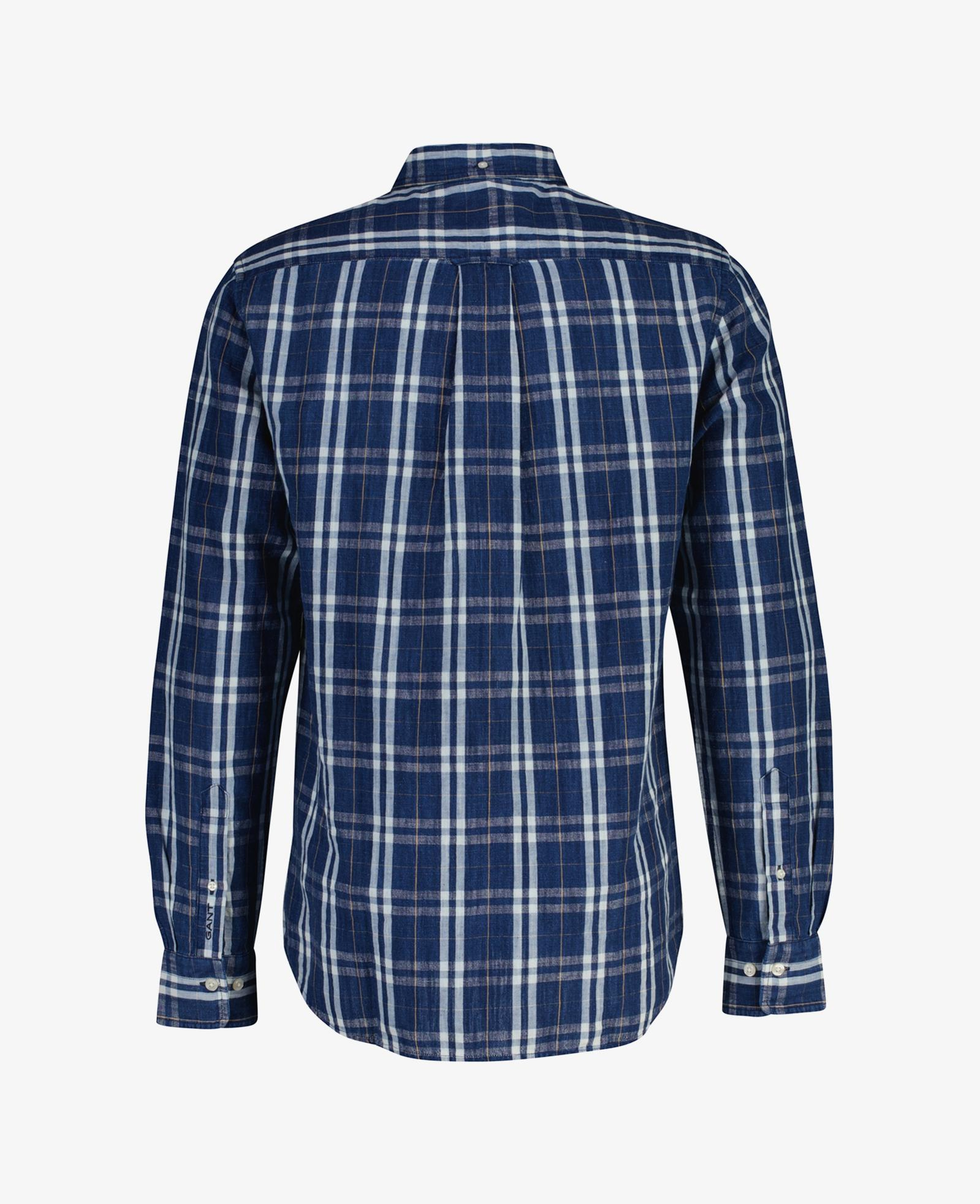 GANT Erkek Lacivert Regular Fit Kareli Gömlek