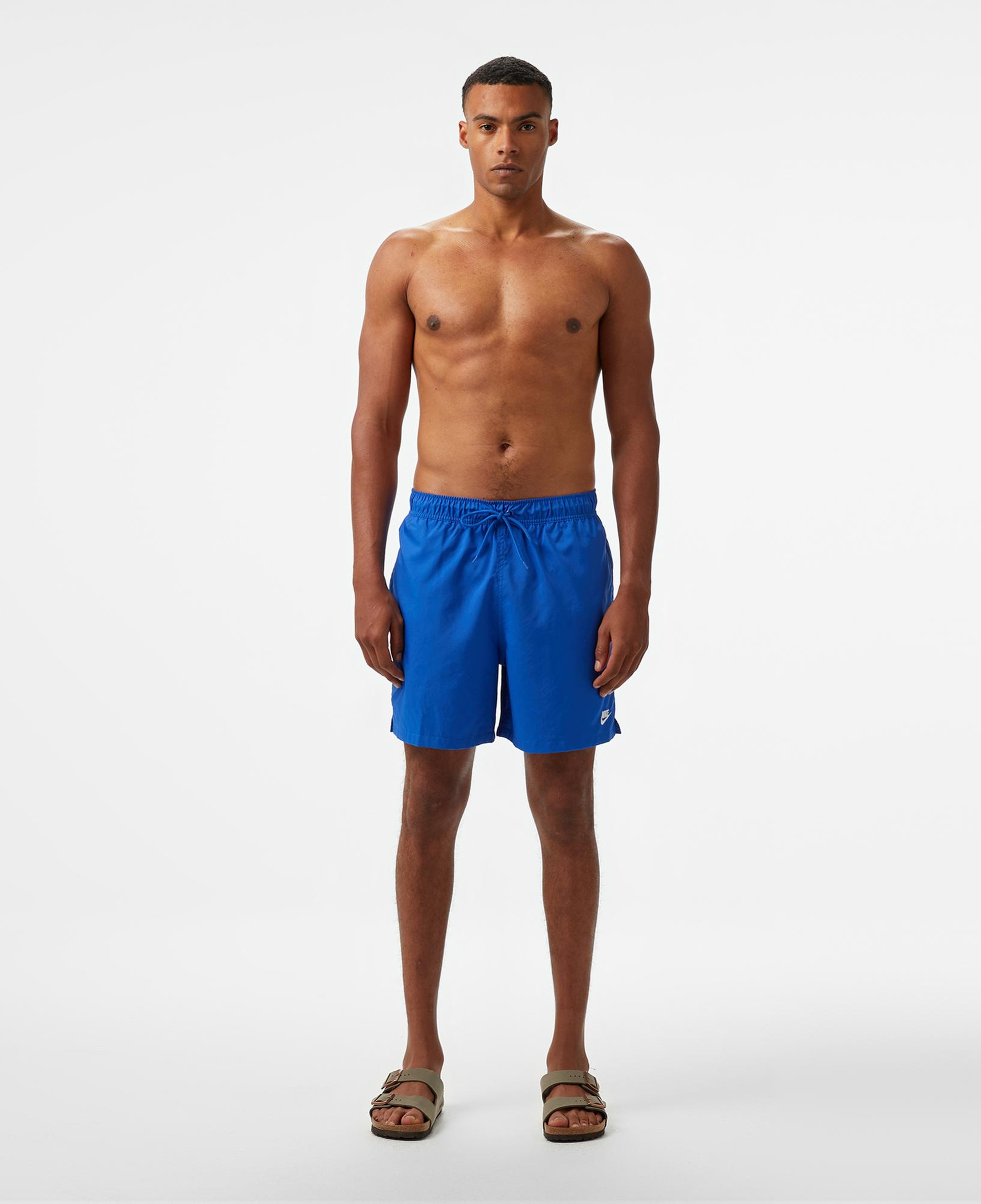 Nike Club Flow Erkek Mavi Şort