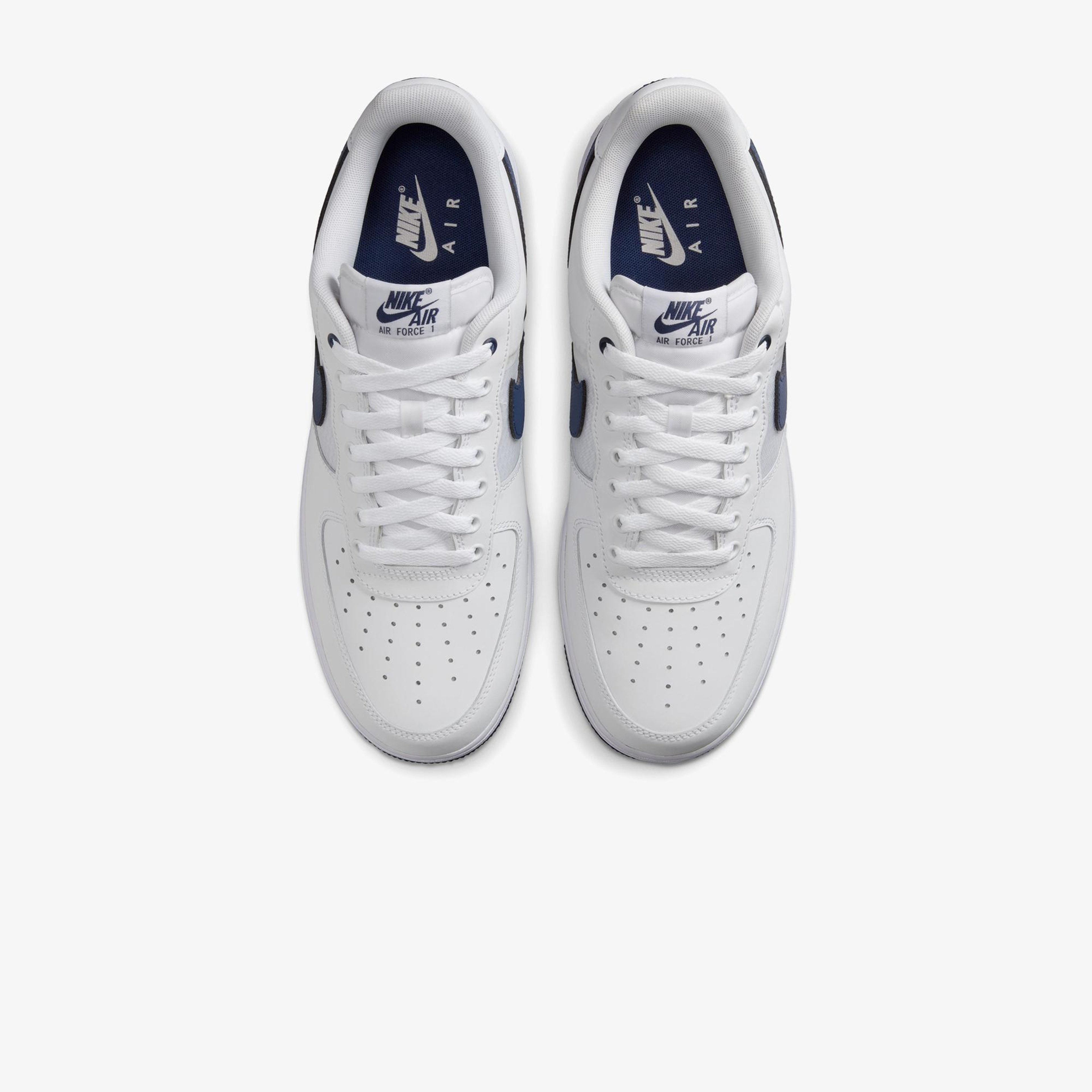 Nike Air Force 1 '07 LV8 Erkek Beyaz Spor Ayakkabı