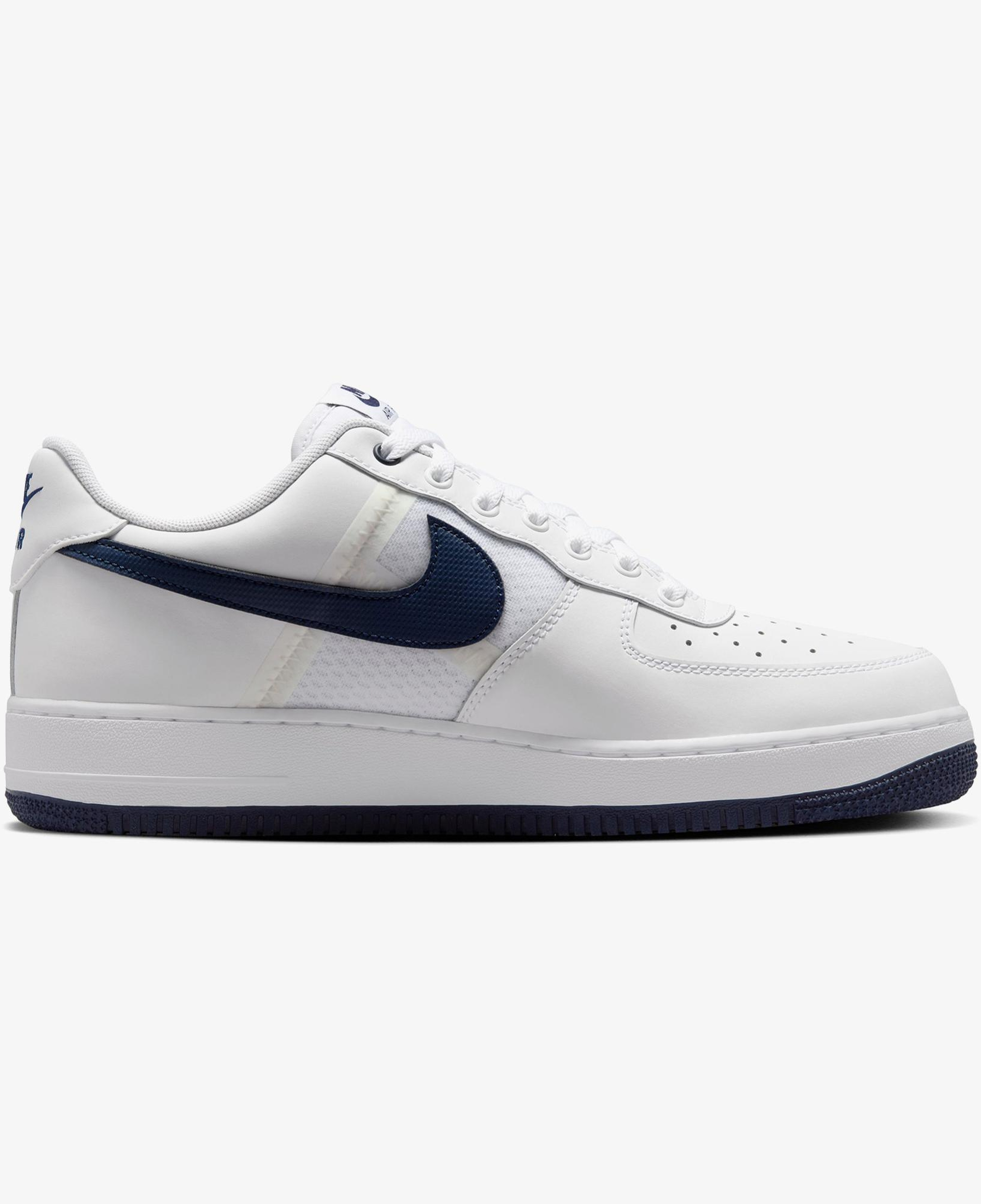 Nike Air Force 1 '07 LV8 Erkek Beyaz Spor Ayakkabı