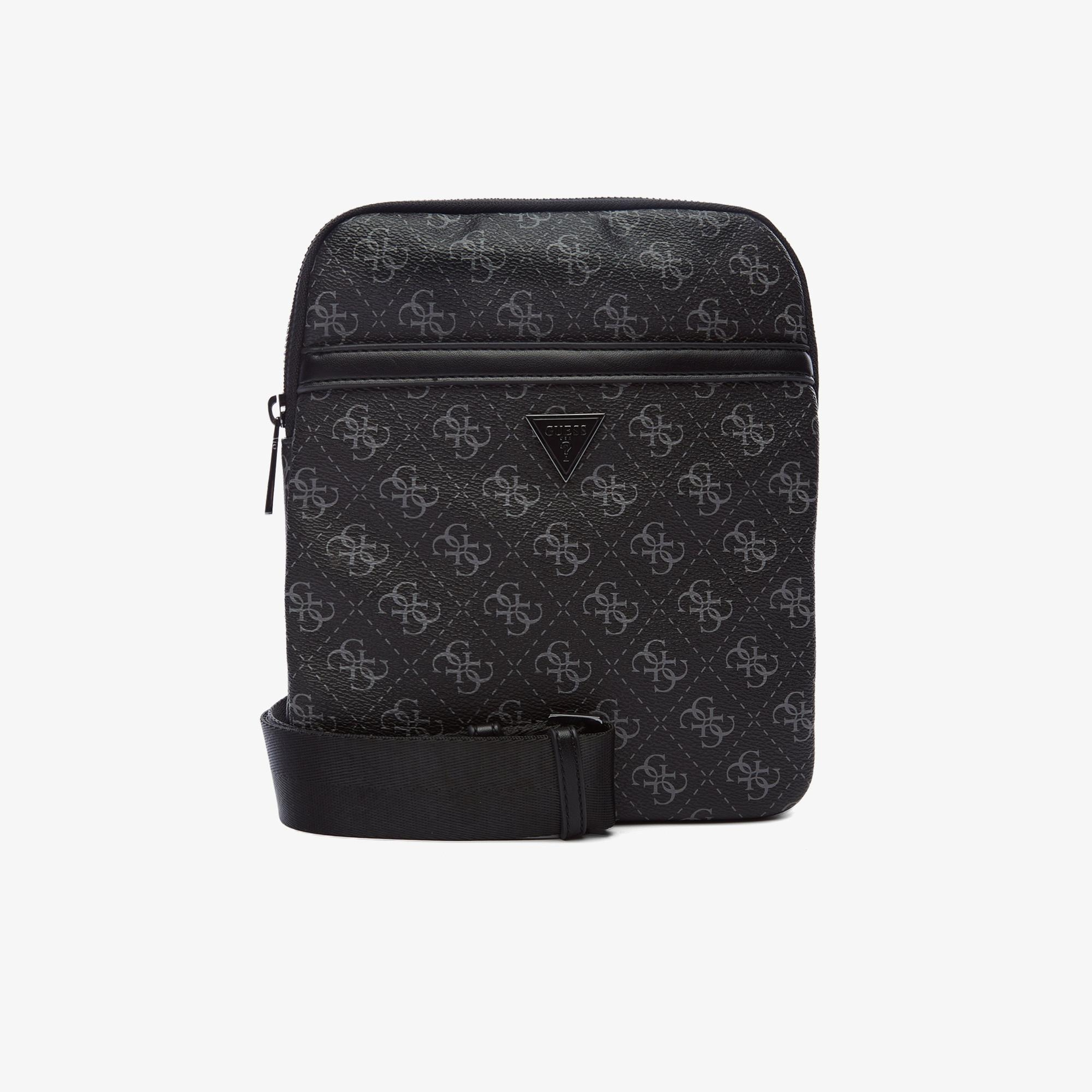Guess Vezzola Smart Erkek Siyah Çapraz Çanta
