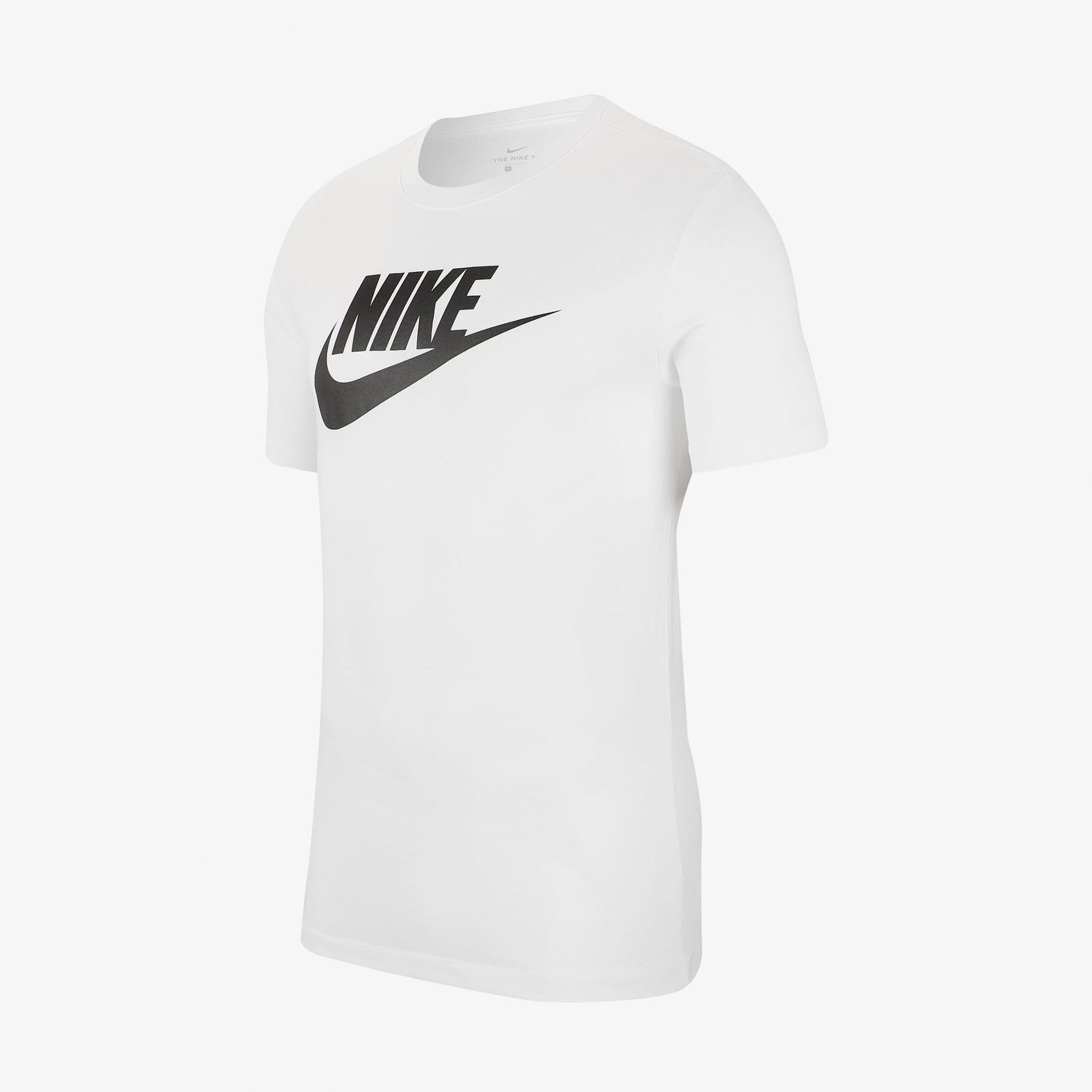 Nike Sportswear Icon Futura Erkek Beyaz T-Shirt
