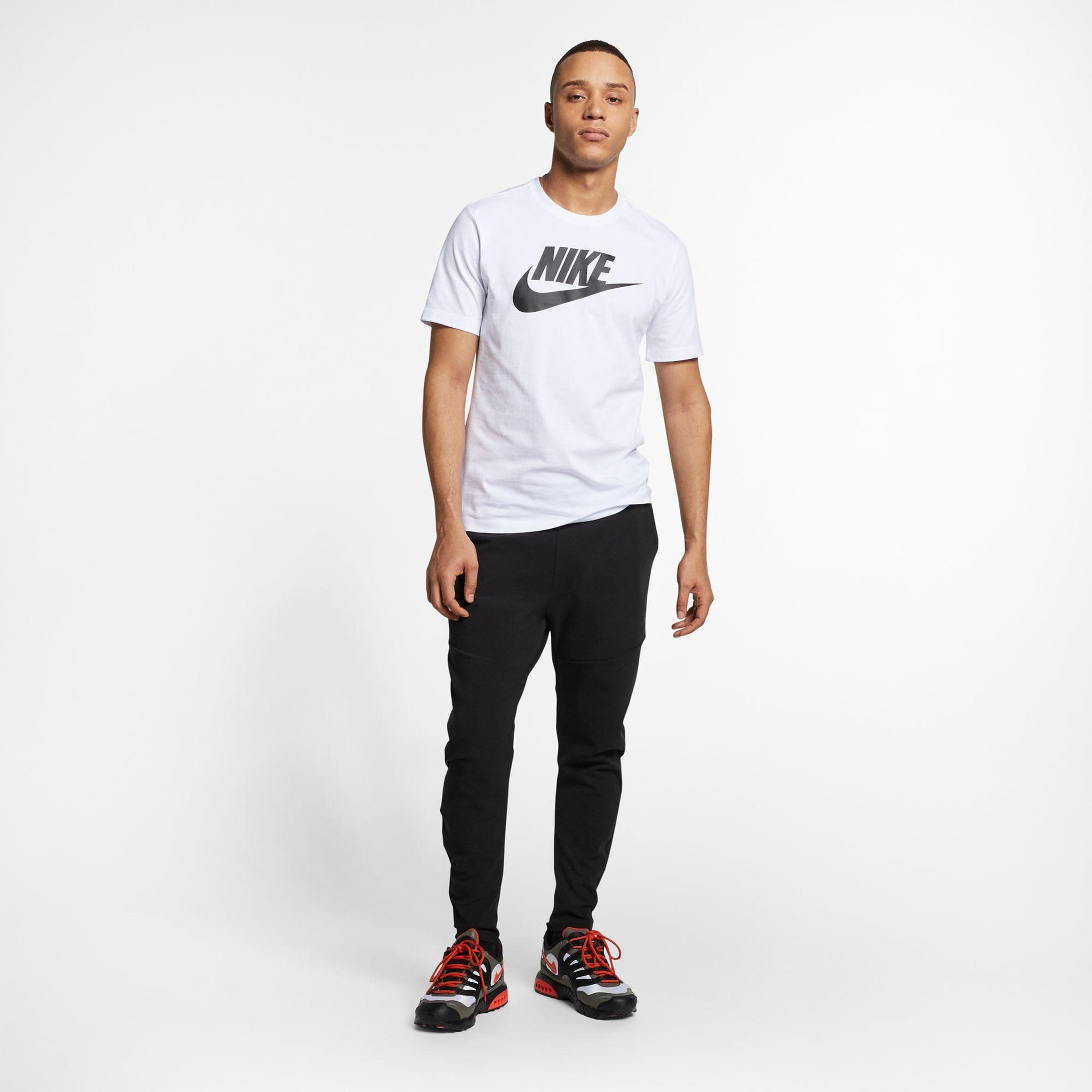 Nike Sportswear Icon Futura Erkek Beyaz T-Shirt