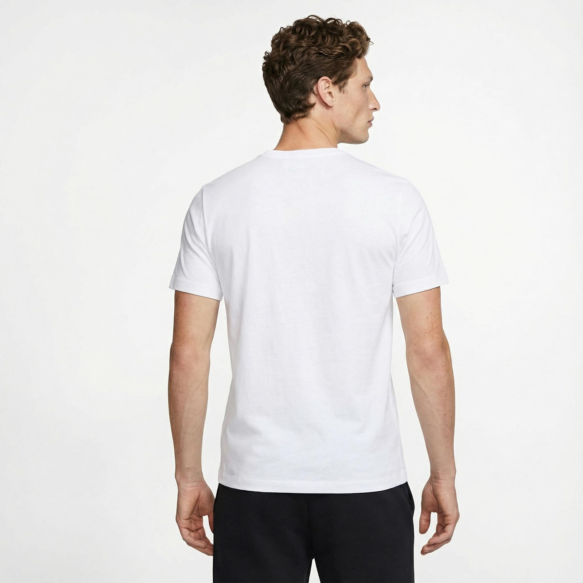 Nike Sportswear Icon Futura Erkek Beyaz T-Shirt