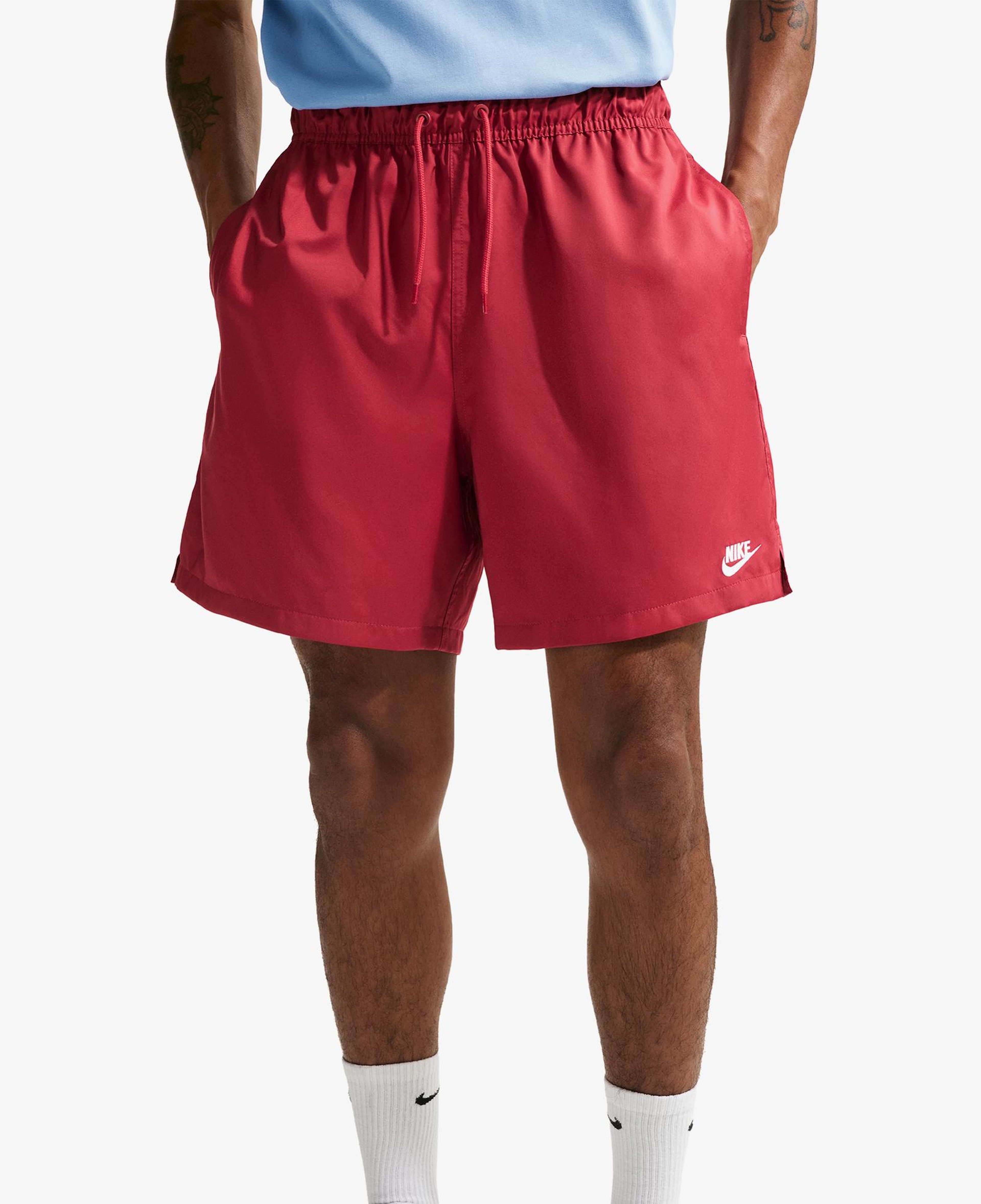 Nike Club Flow Erkek Kırmızı Şort