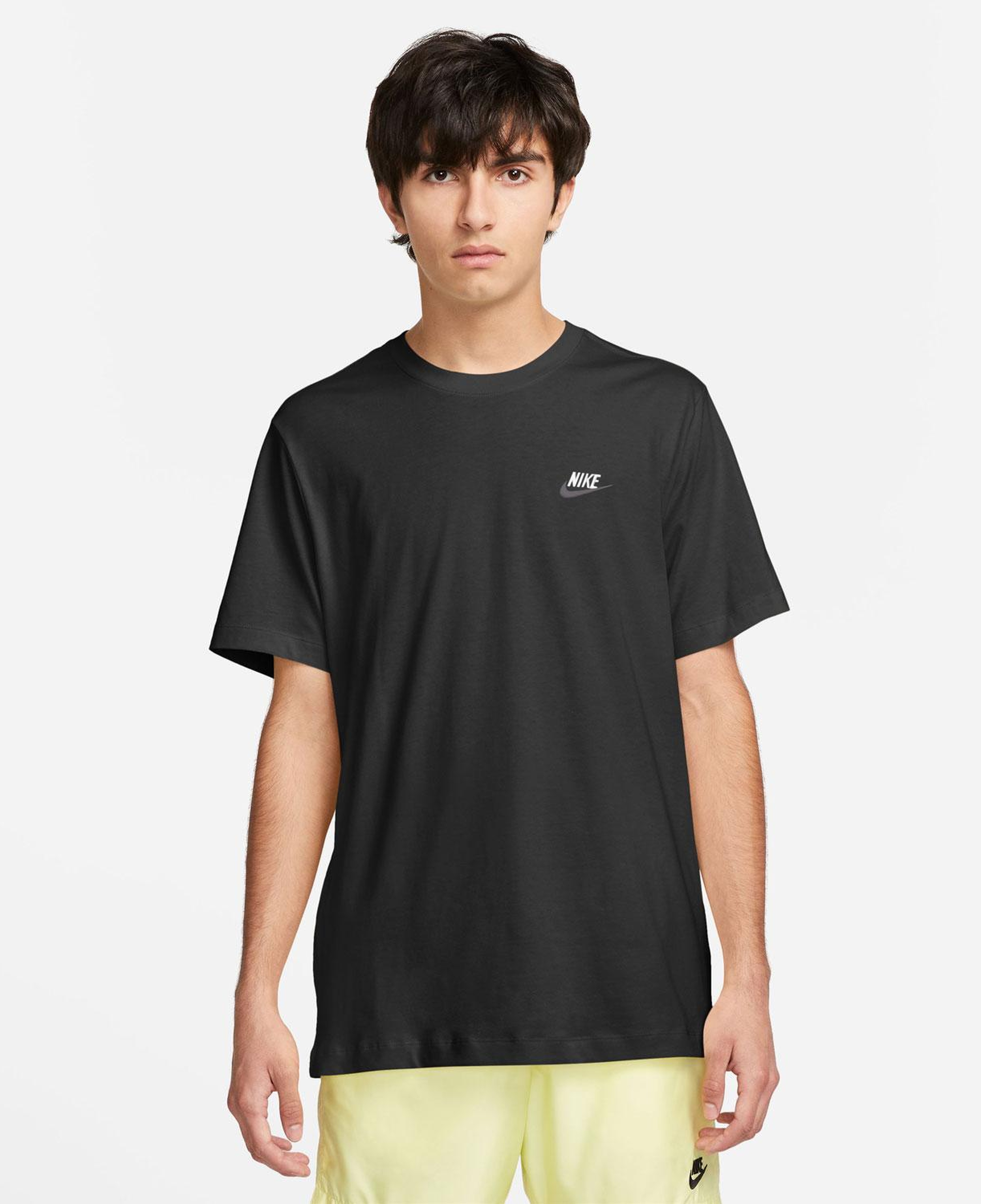 Nike Sportswear Club Erkek Siyah T-Shirt