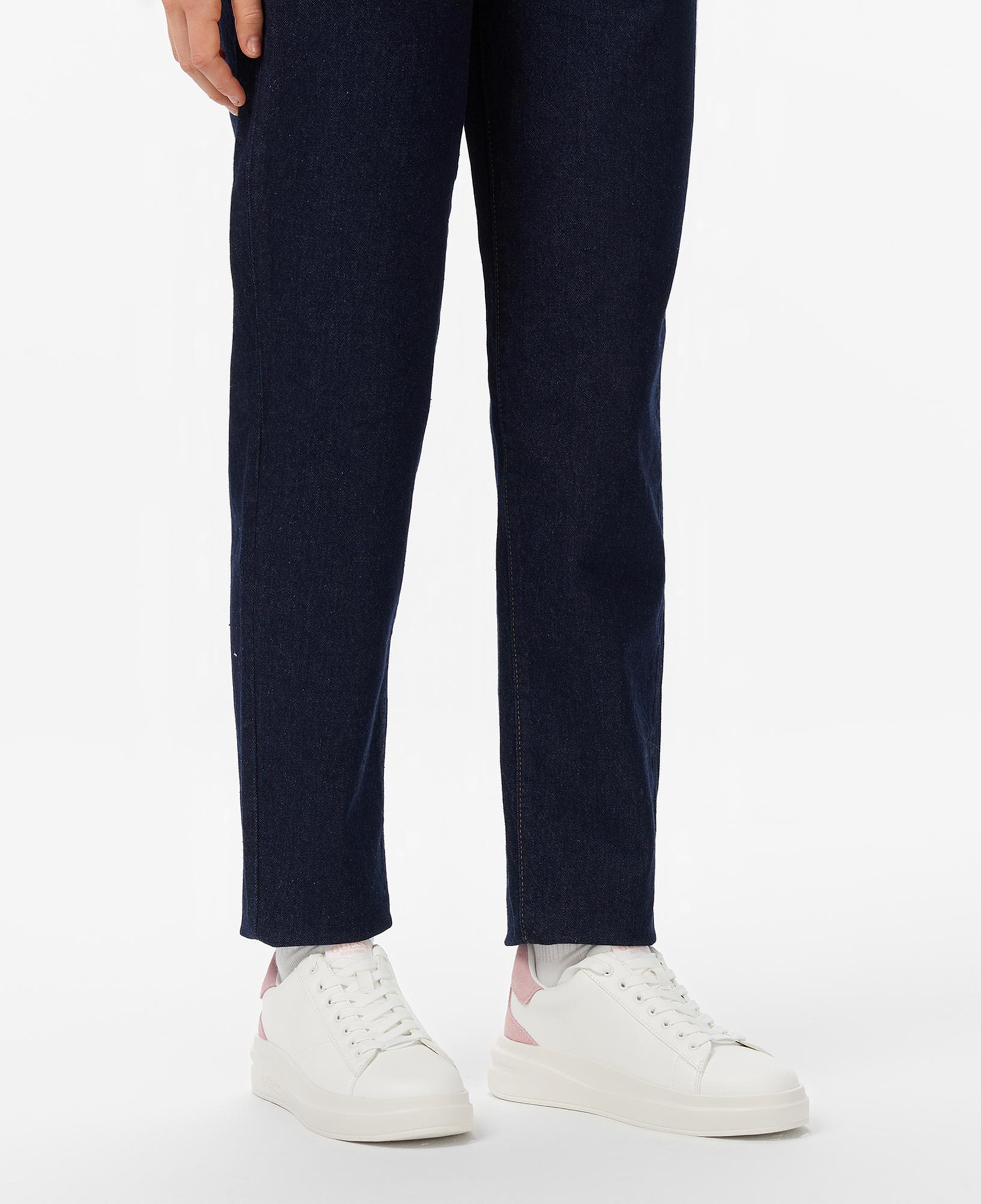 Guess Elbina Leather Kadın Beyaz Sneaker