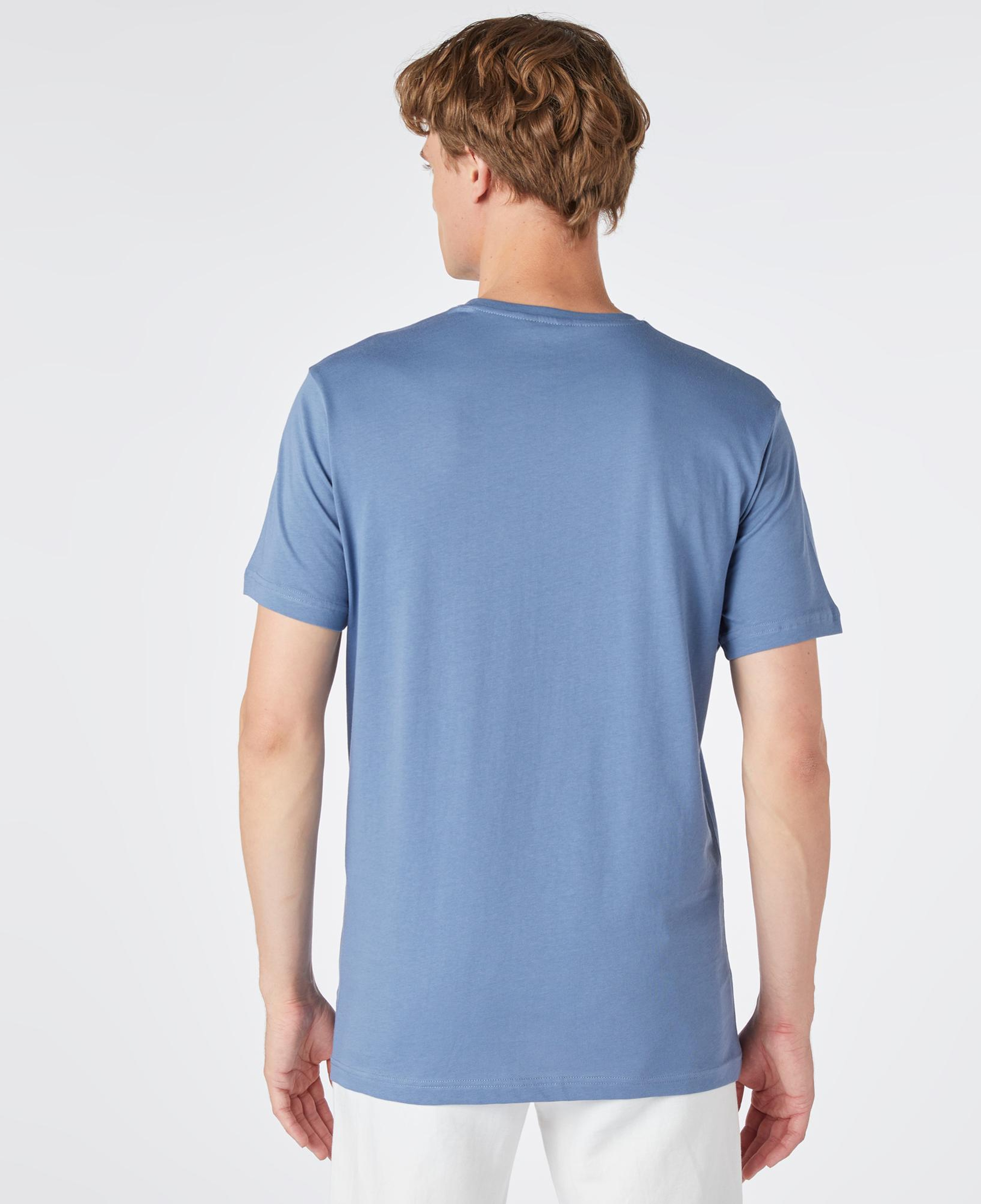 Nautica Erkek Mavi Standart Fit T-Shirt