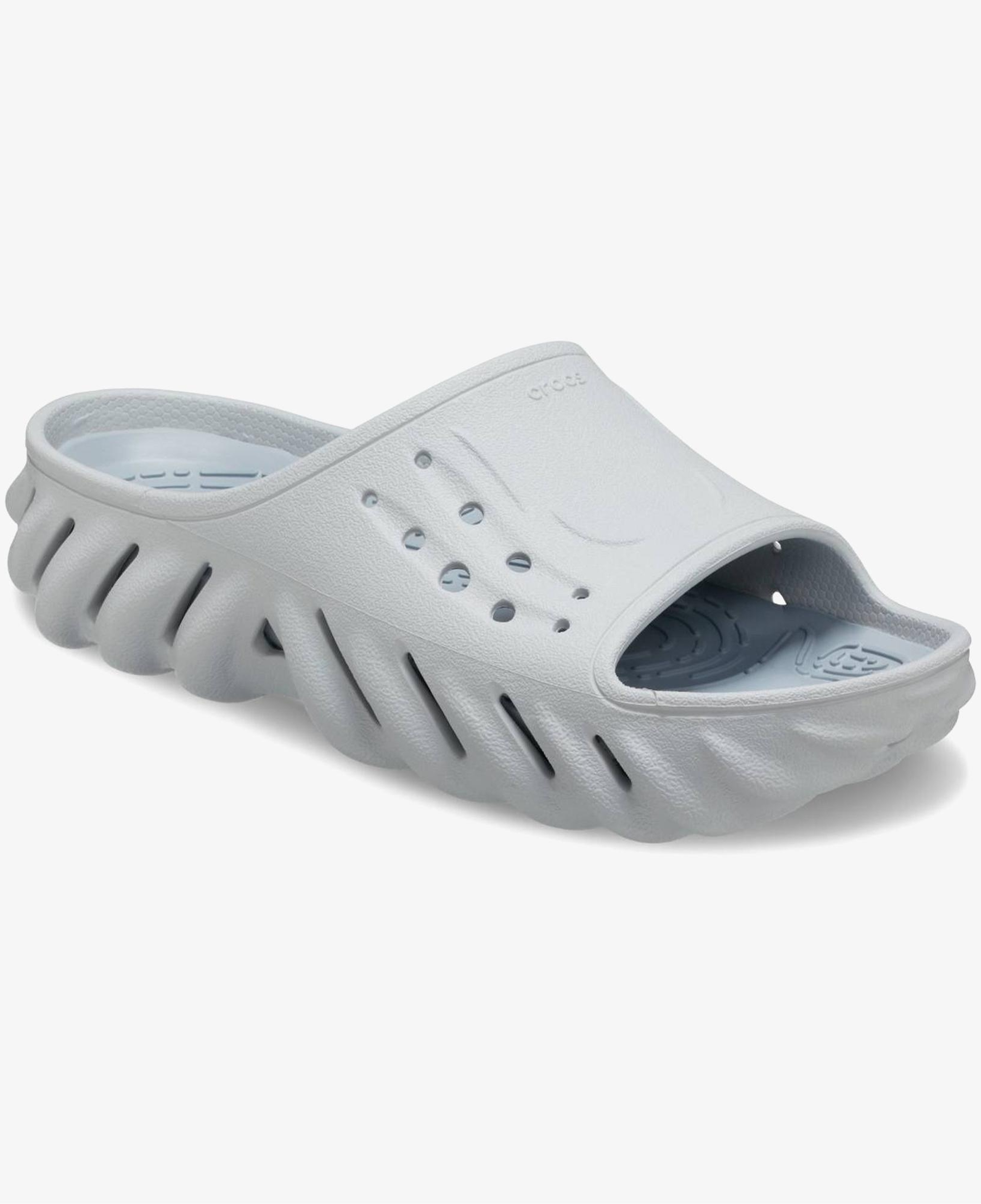 Crocs Echo Slide Unisex Gri Terlik