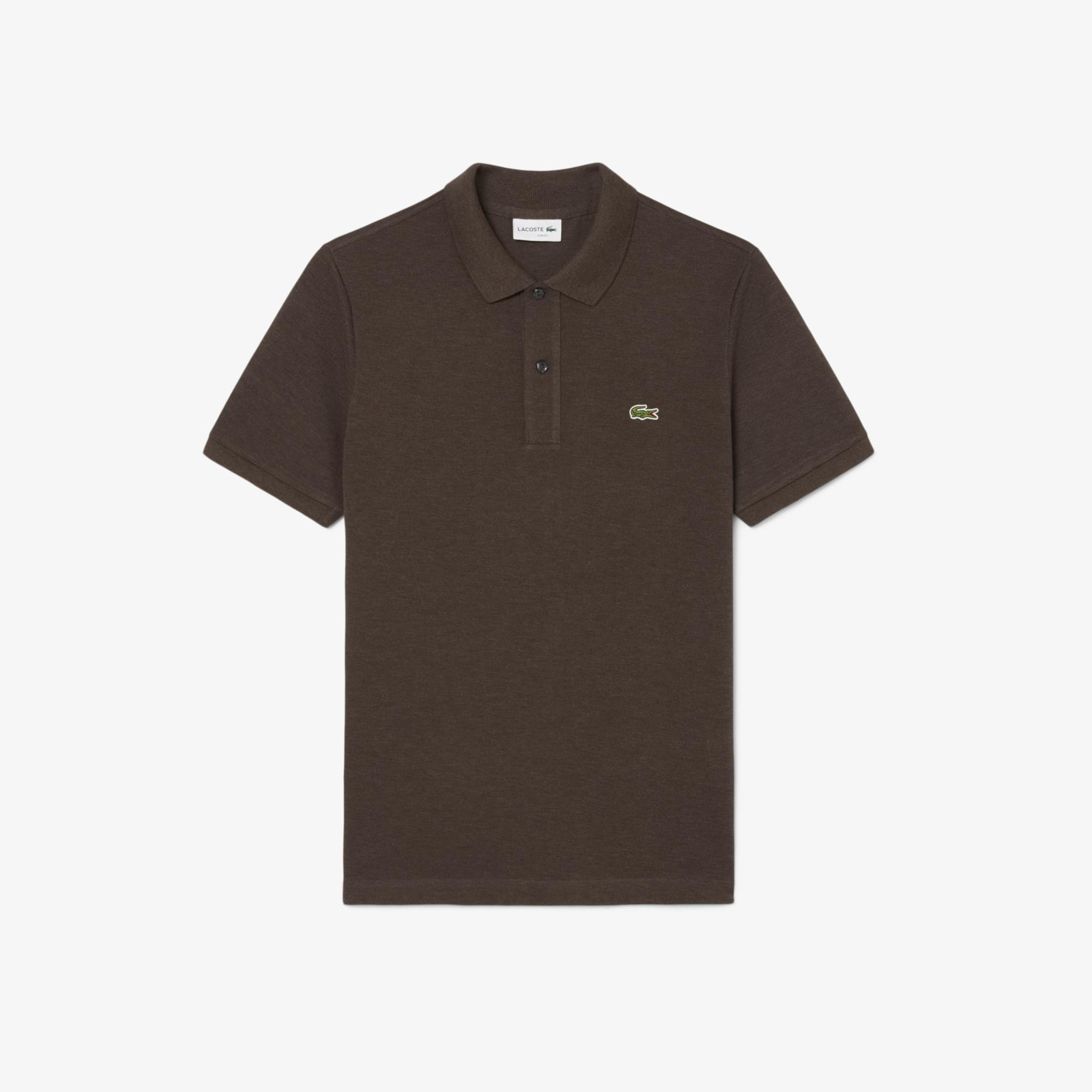 Lacoste L.12.12 Erkek Slim Fit Kahverengi Polo