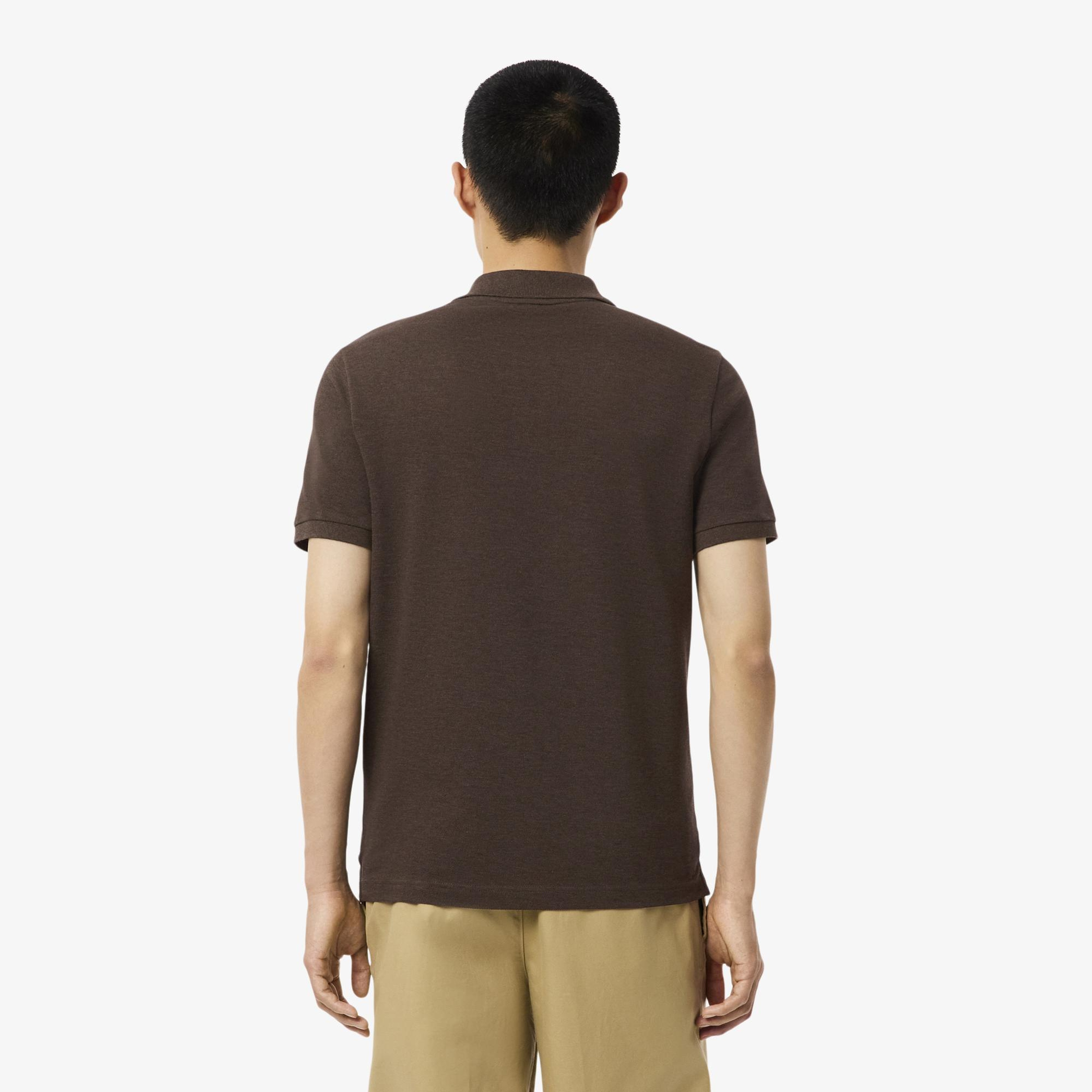 Lacoste L.12.12 Erkek Slim Fit Kahverengi Polo