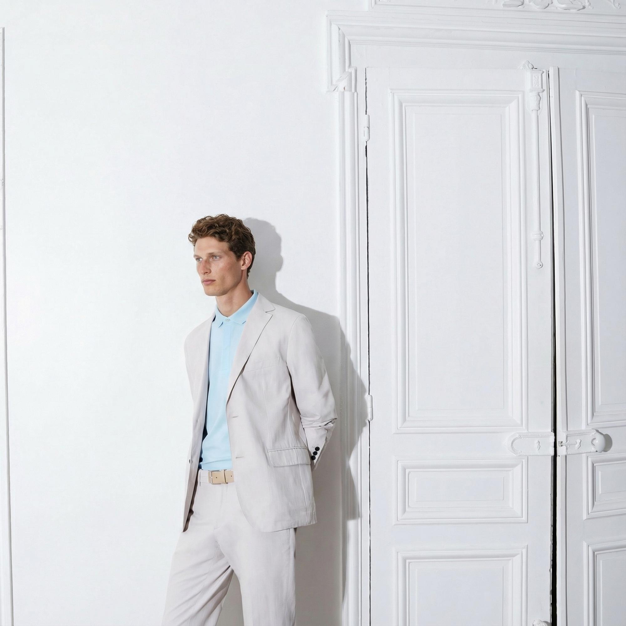 Lacoste Paris Erkek Regular Fit Açık Mavi Polo