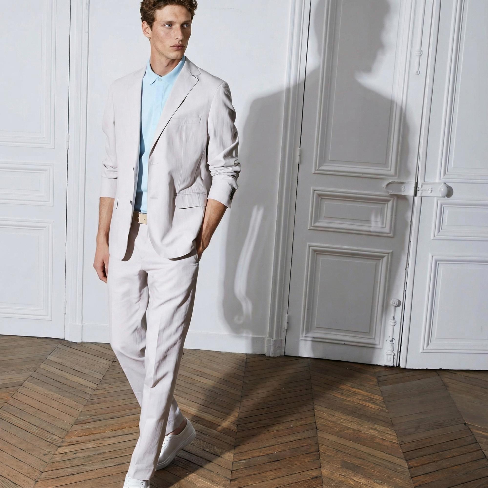 Lacoste Paris Erkek Regular Fit Açık Mavi Polo