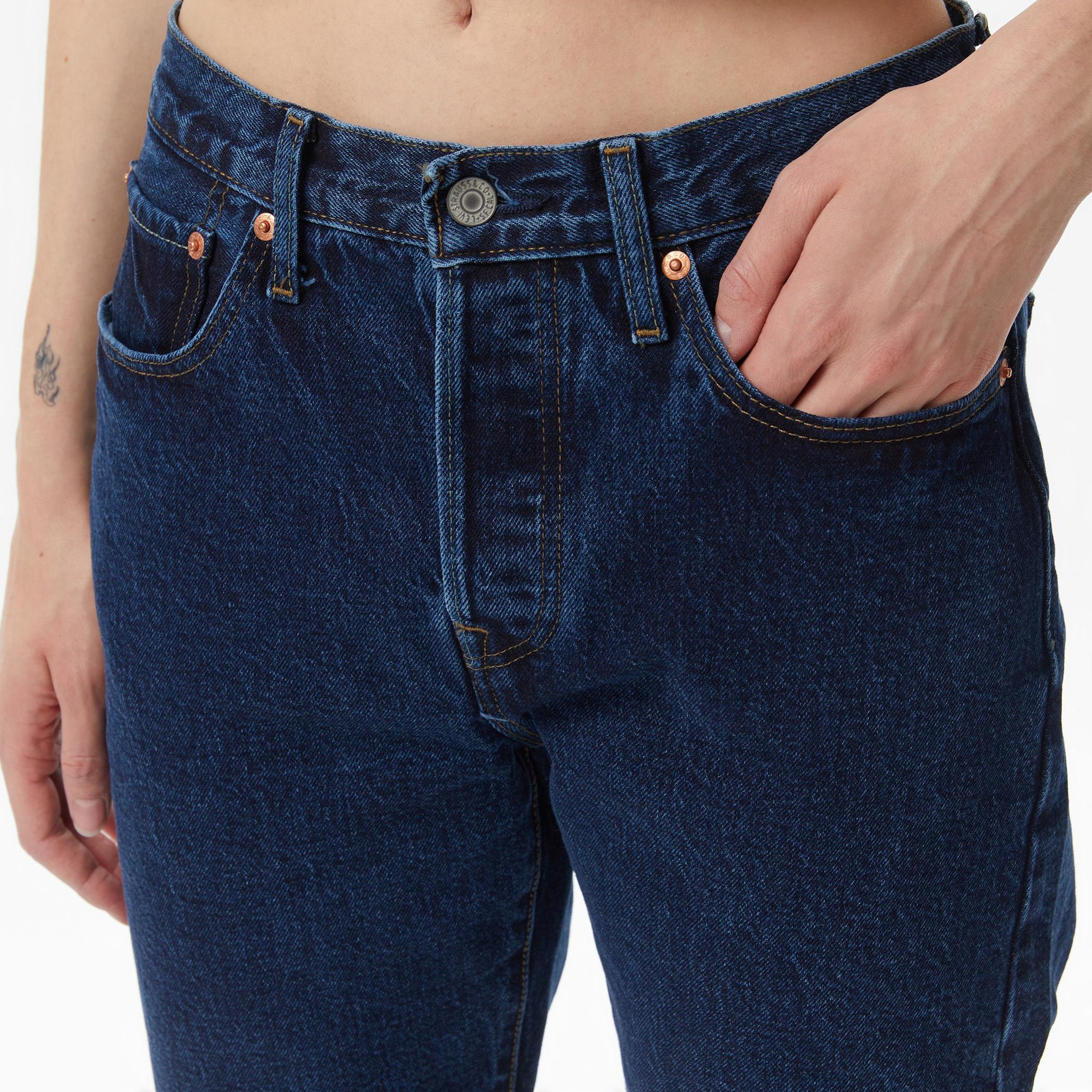 Levi's 501 Original Local Salsa Kadın Koyu Mavi Jean