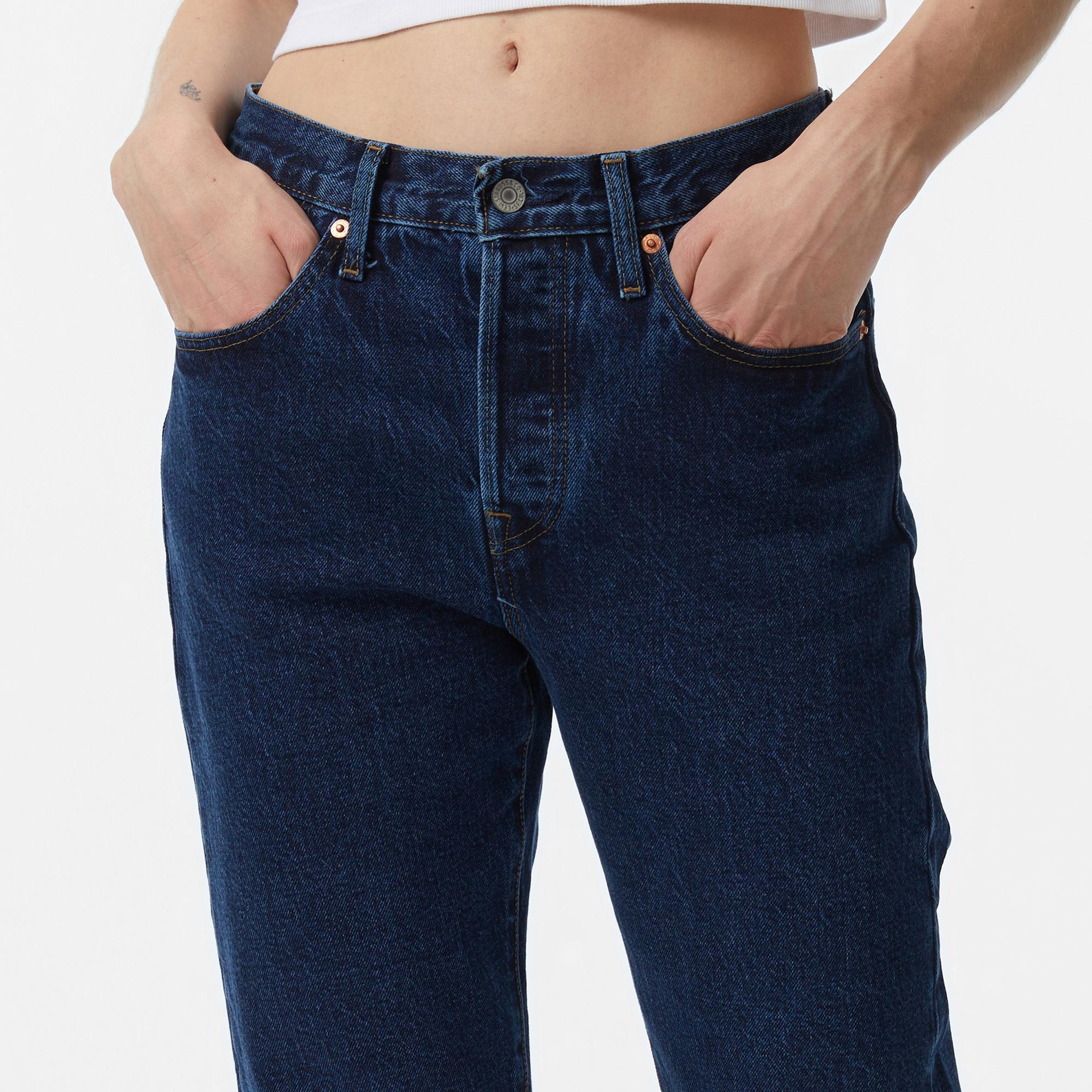 Levi's 501 Original Local Salsa Kadın Koyu Mavi Jean